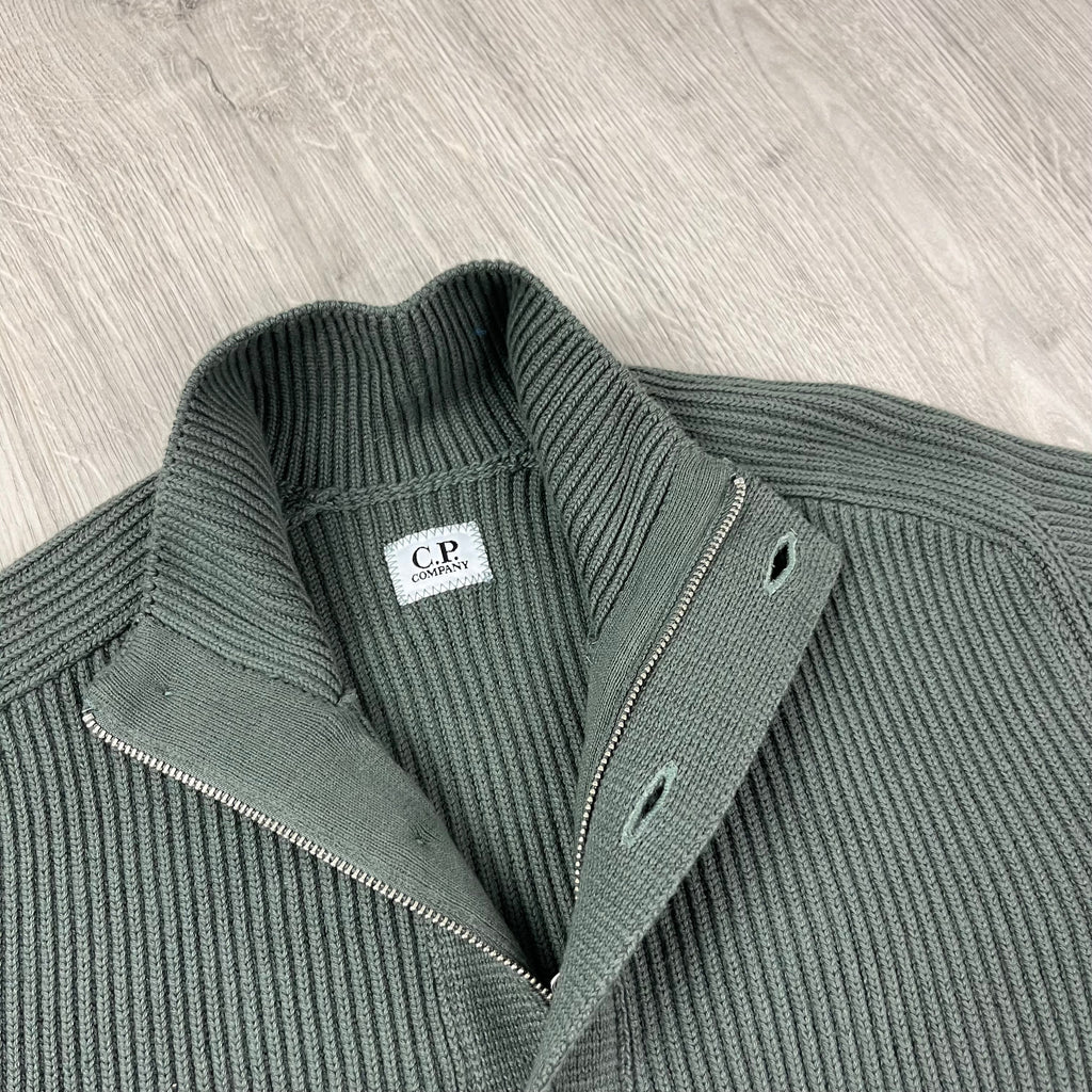 CP Company Knit Fleece - Gunmetal -Usfansport