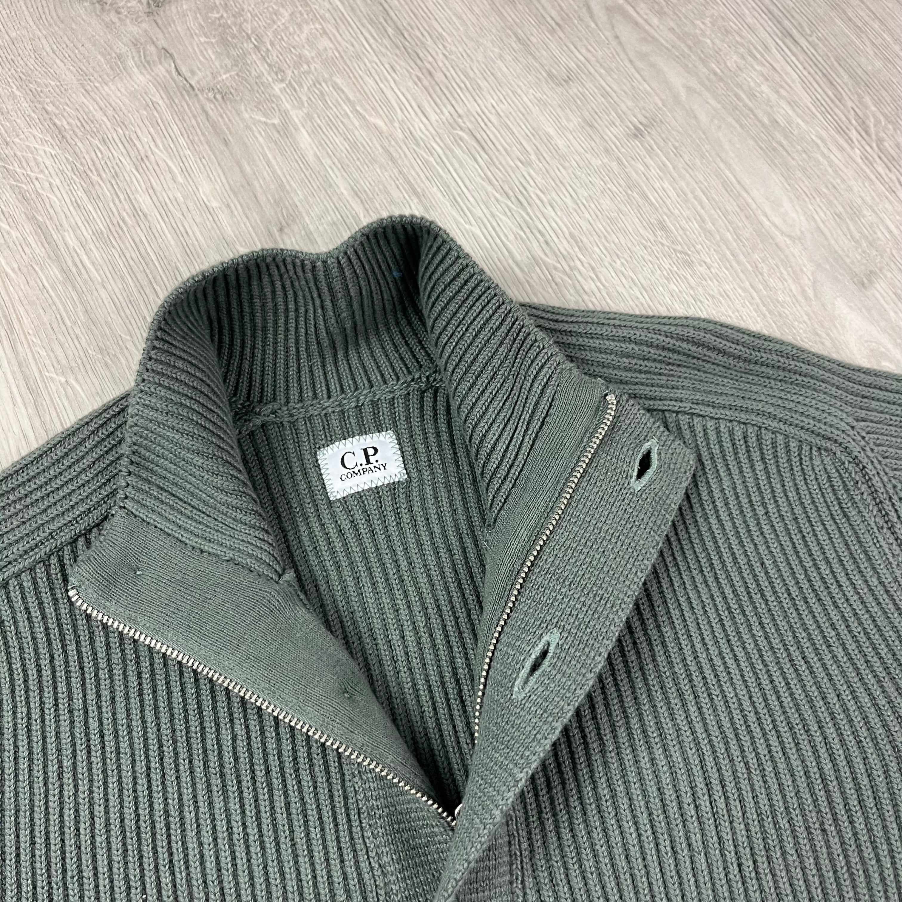CP Company Knit Fleece - Gunmetal -Usfansport