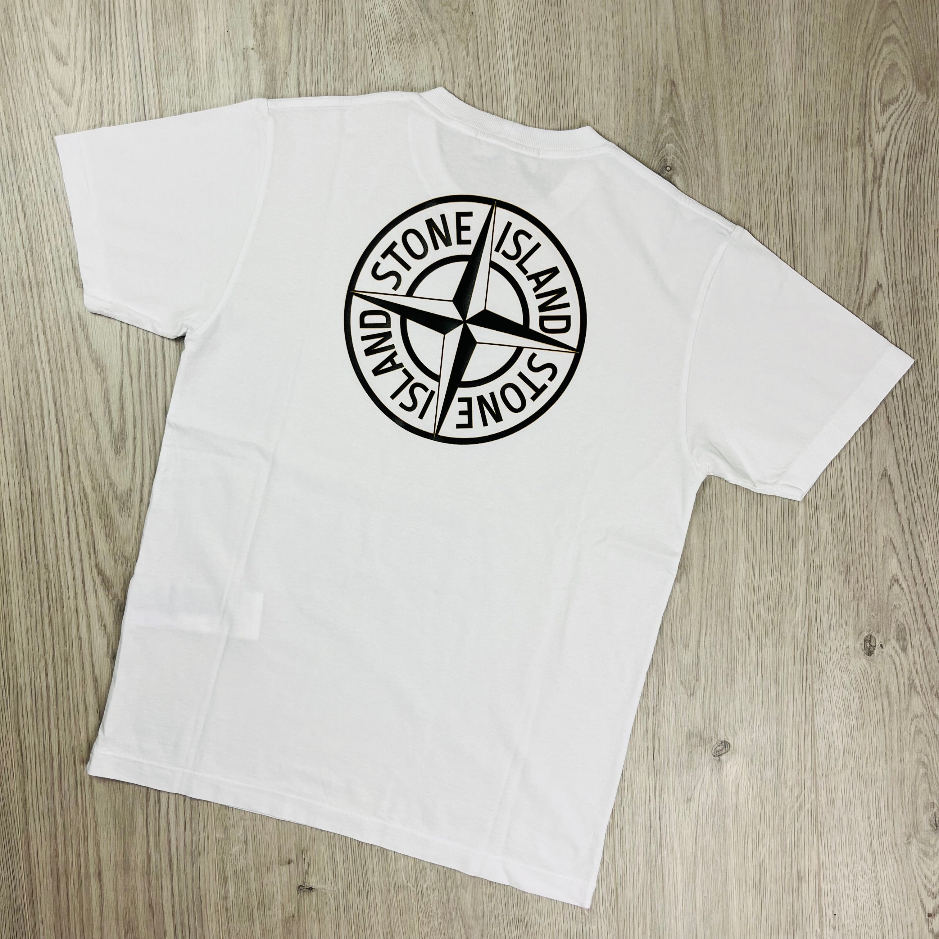 Stone Island Printed T-Shirt - White -Usfansport