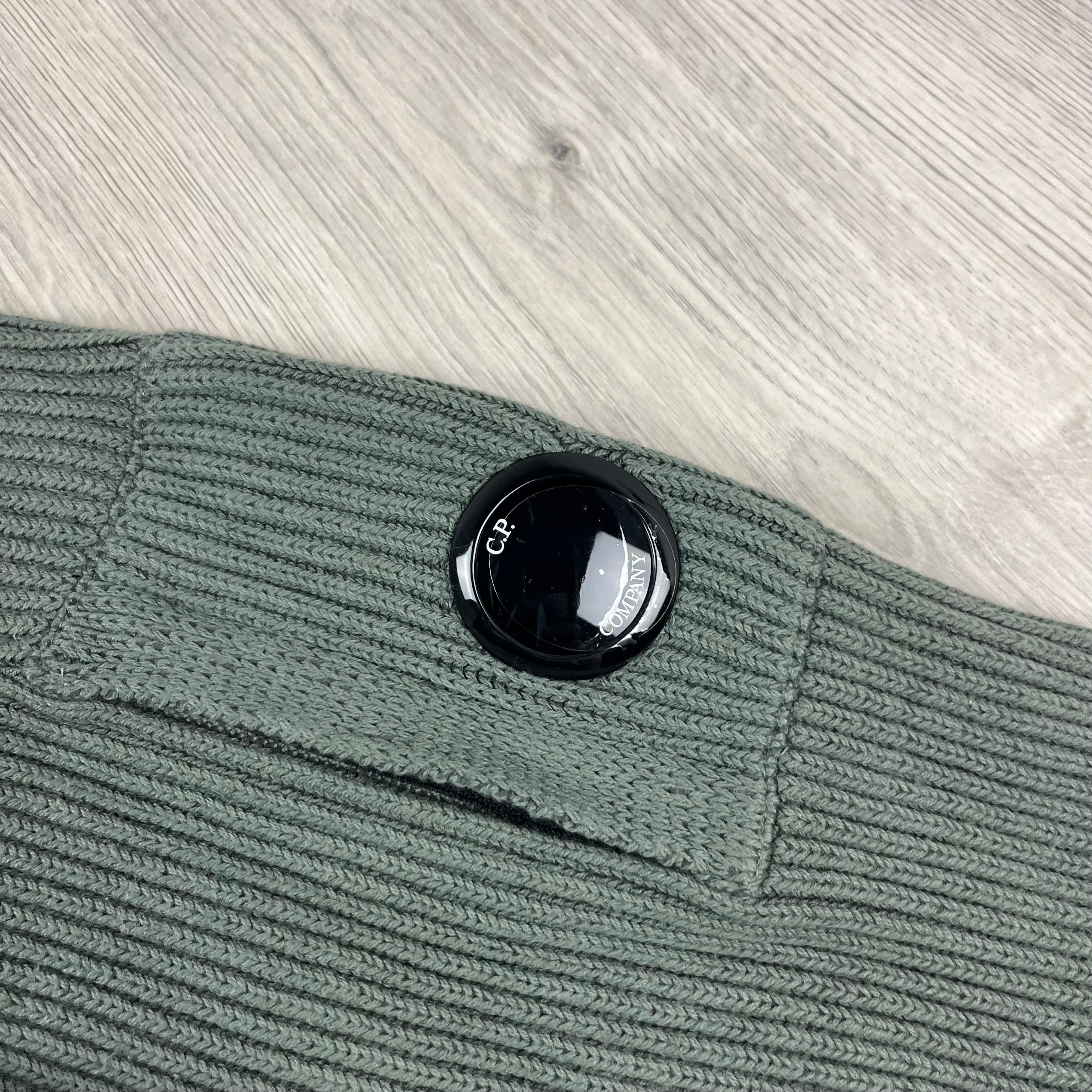 CP Company Knit Fleece - Gunmetal -Usfansport
