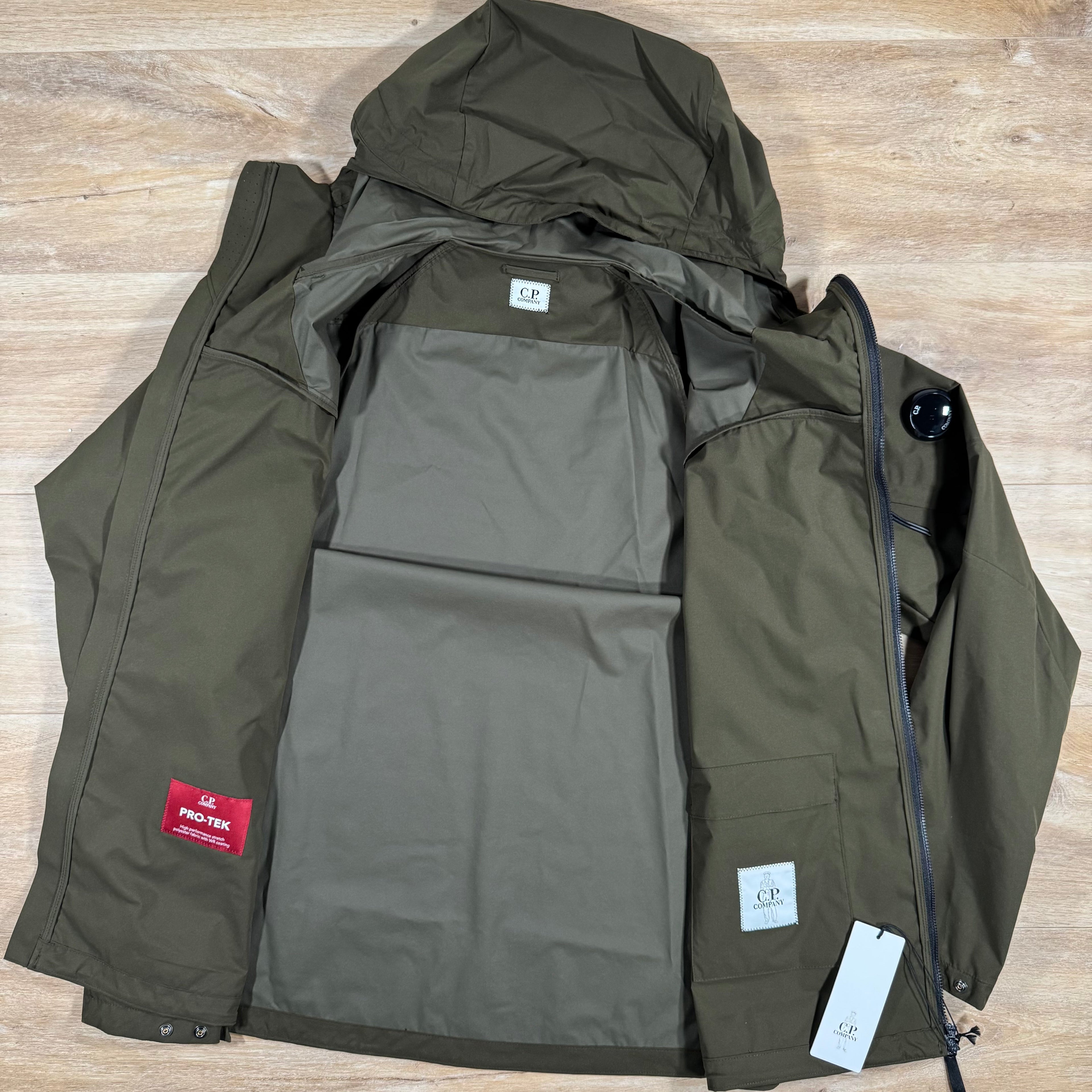 CP Company Pro-Tek Lens Jacket in Ivy Green -Usfansport