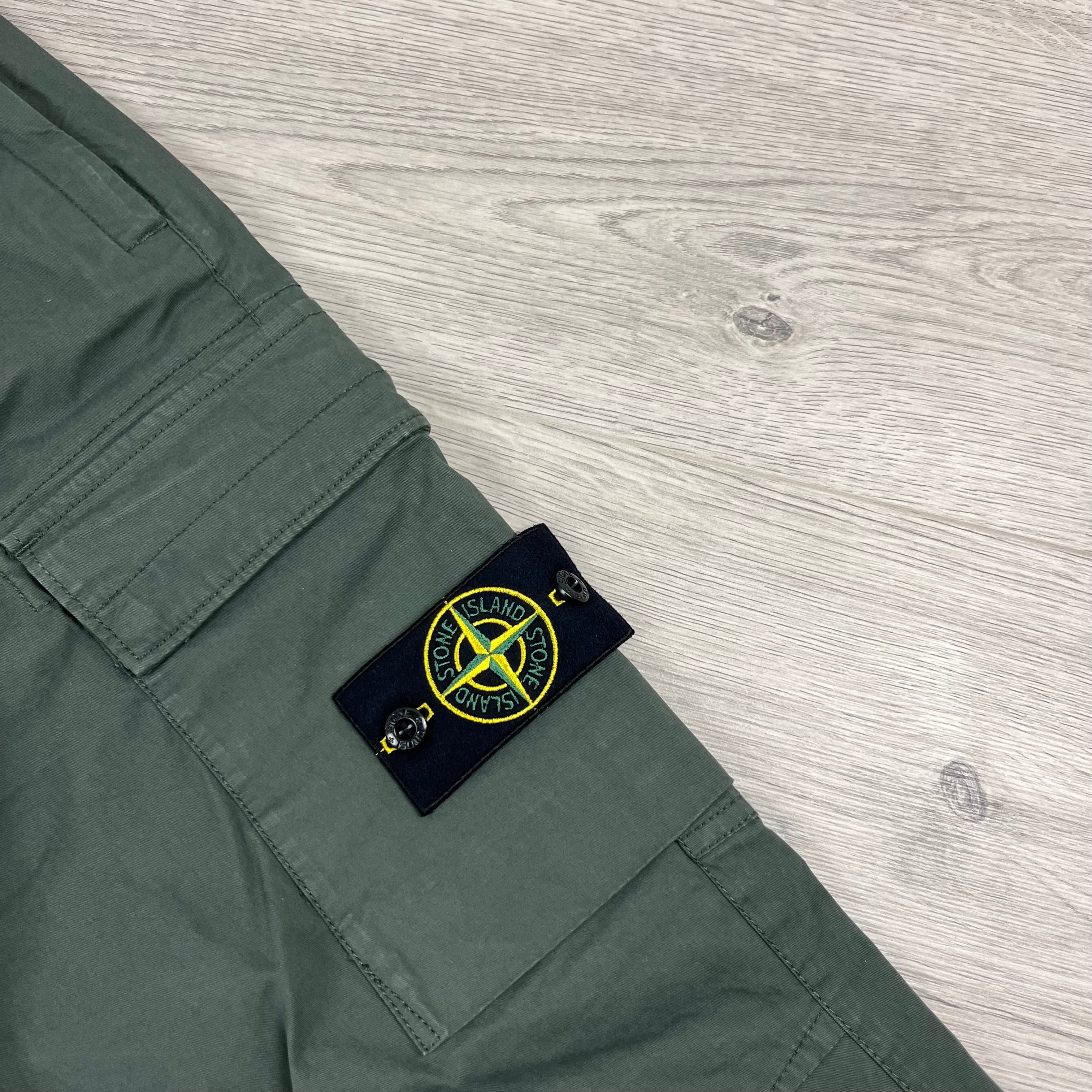 Stone Island Cargo Trousers - Musk -Usfansport