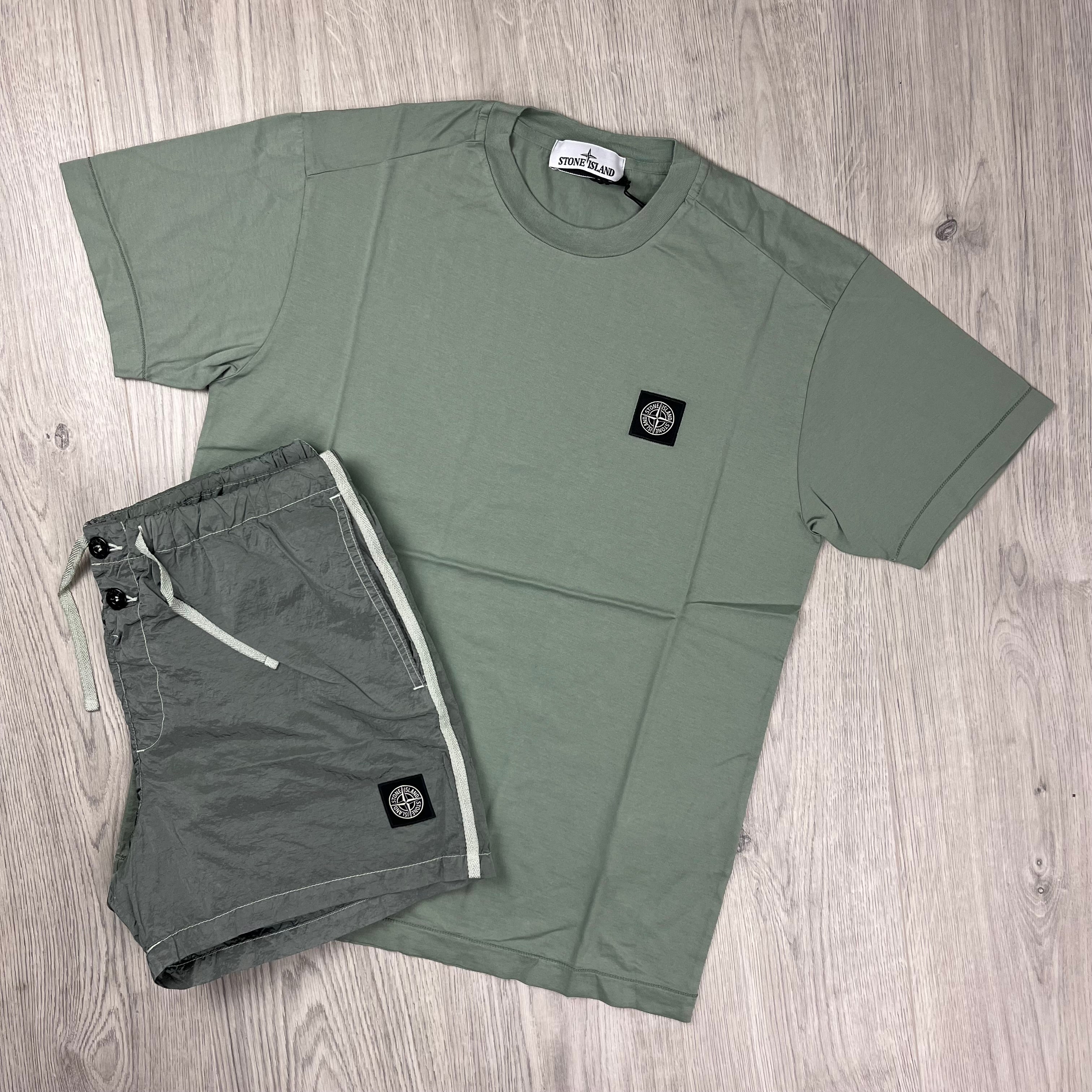 Stone Island Holiday Set - Sage -Usfansport