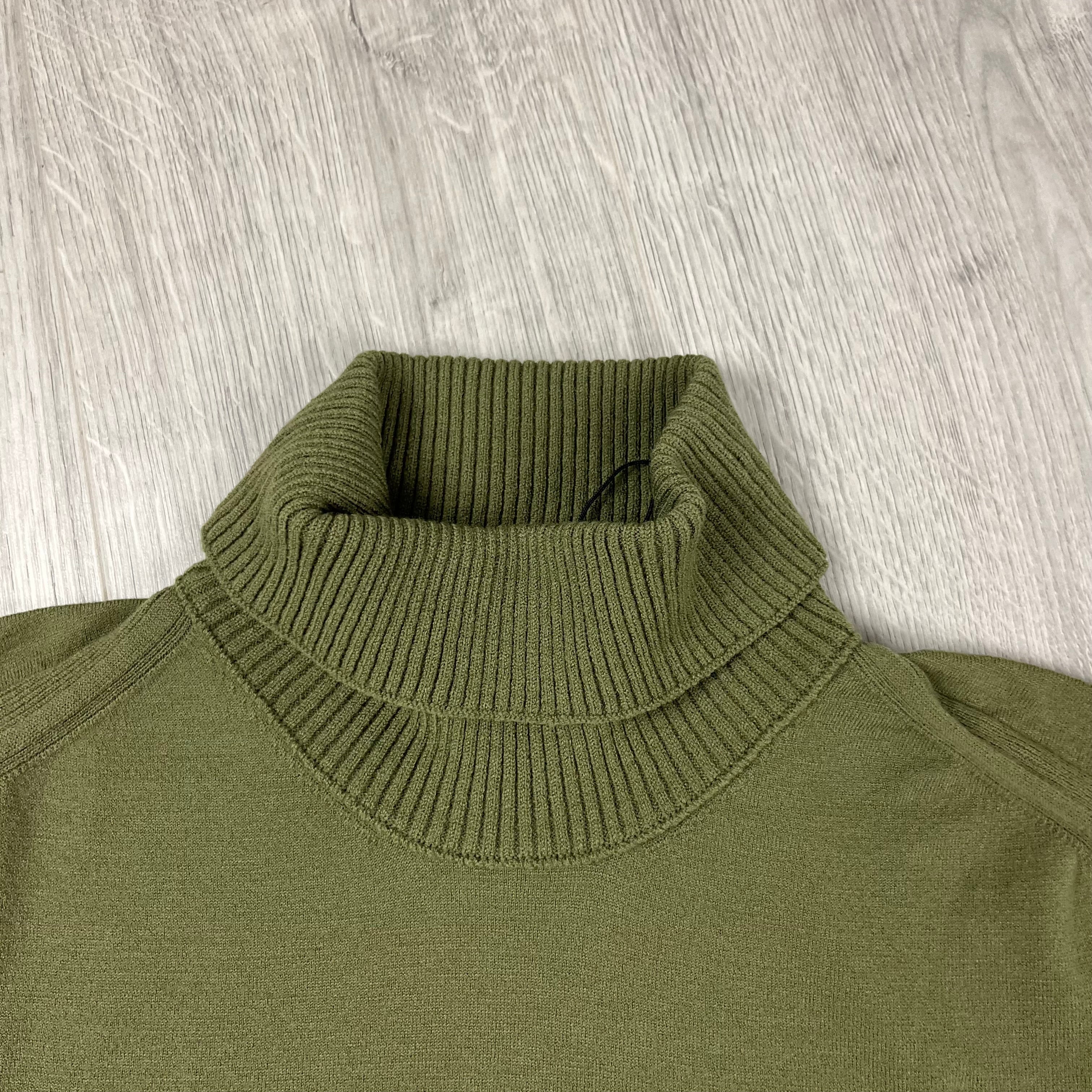 CP Company Knit Turtle Neck - Capers -Usfansport