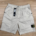 Stone Island Stretch Tela Bermuda Shorts in Sand -Usfansport