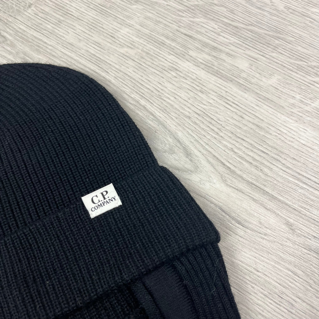 CP Company Ski Mask - Black -Usfansport
