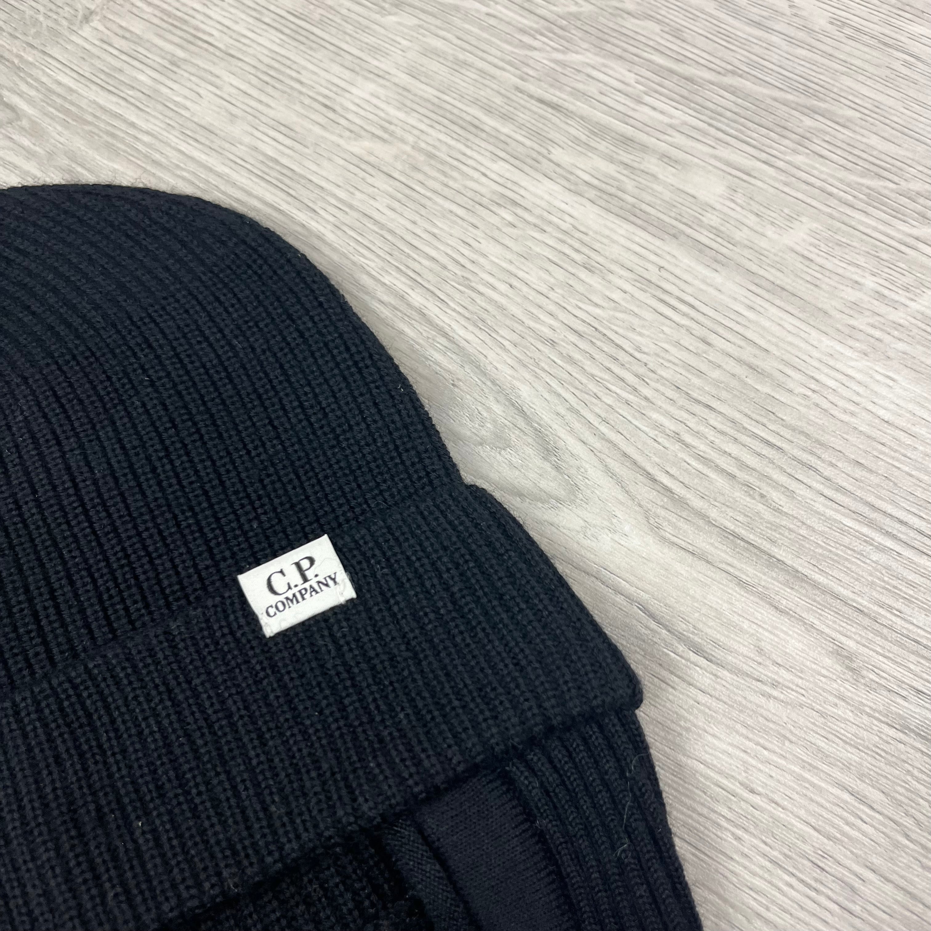 CP Company Ski Mask - Black -Usfansport