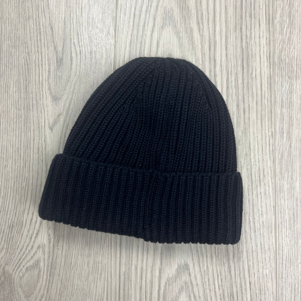 CP Company Lens Beanie - Navy -Usfansport
