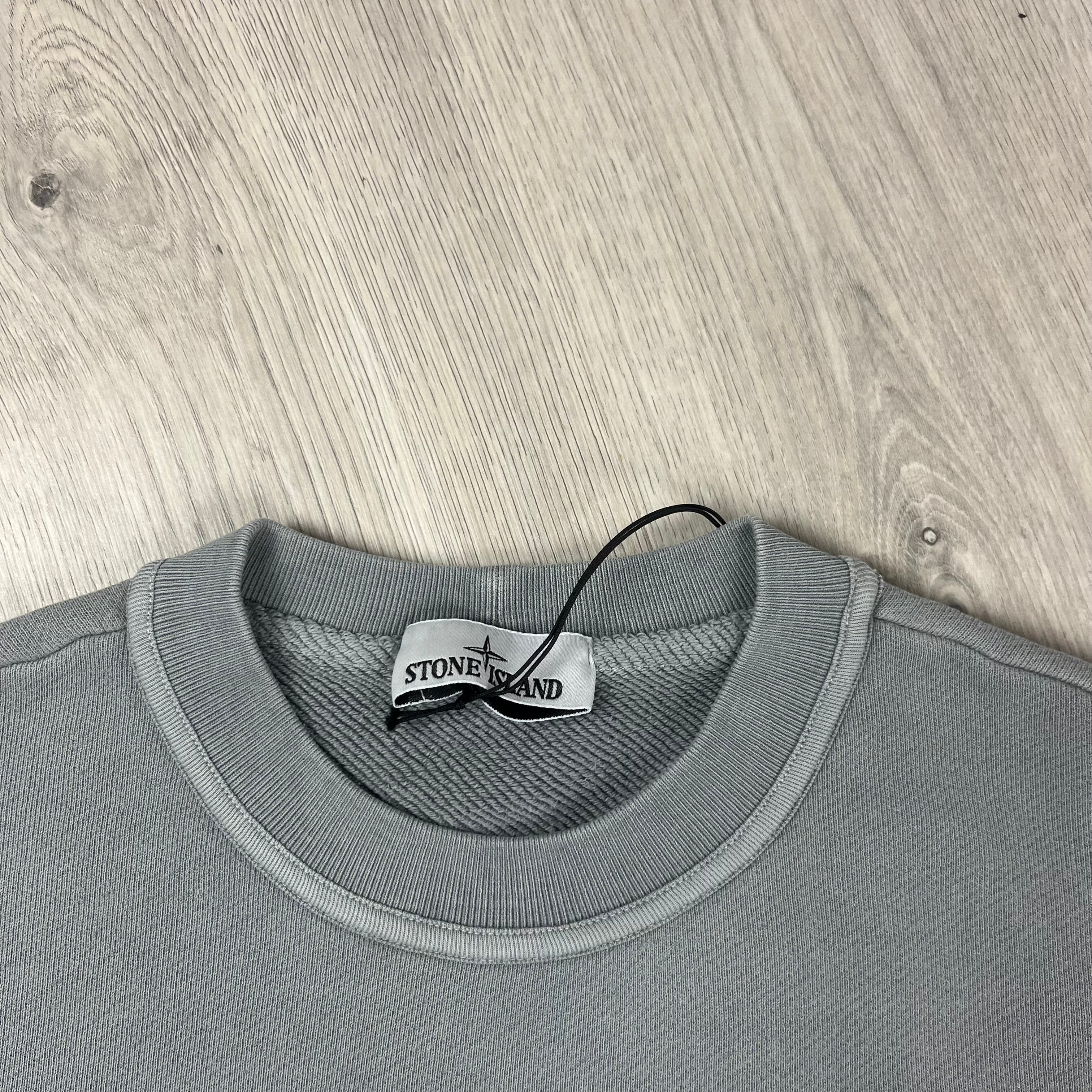 Stone Island Dyed Sweatshirt - Grey -Usfansport