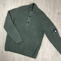 CP Company Knit Fleece - Gunmetal -Usfansport