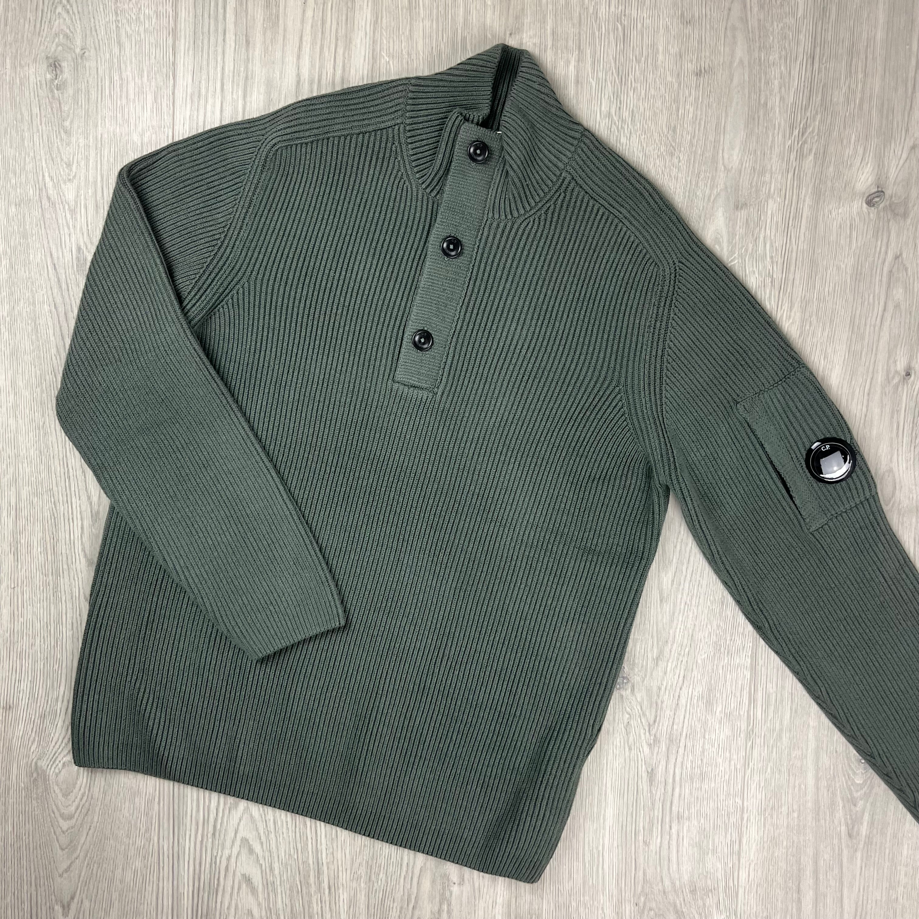 CP Company Knit Fleece - Gunmetal -Usfansport