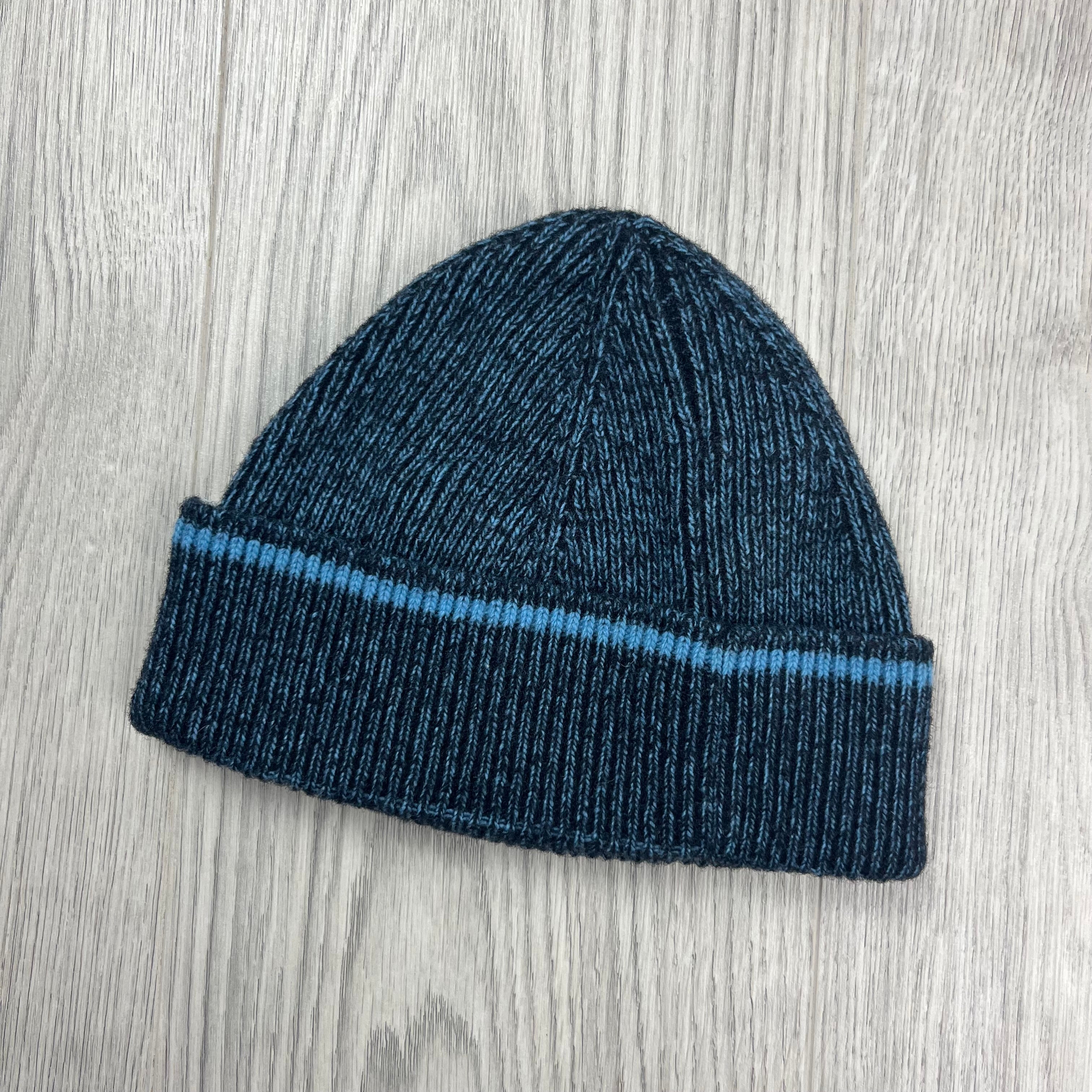 CP Company Patch Beanie - Aegean Blue -Usfansport
