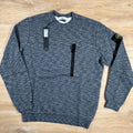 Stone Island Mouline Cotton Zip Pocket Sweatshirt in Lead Grey -Usfansport