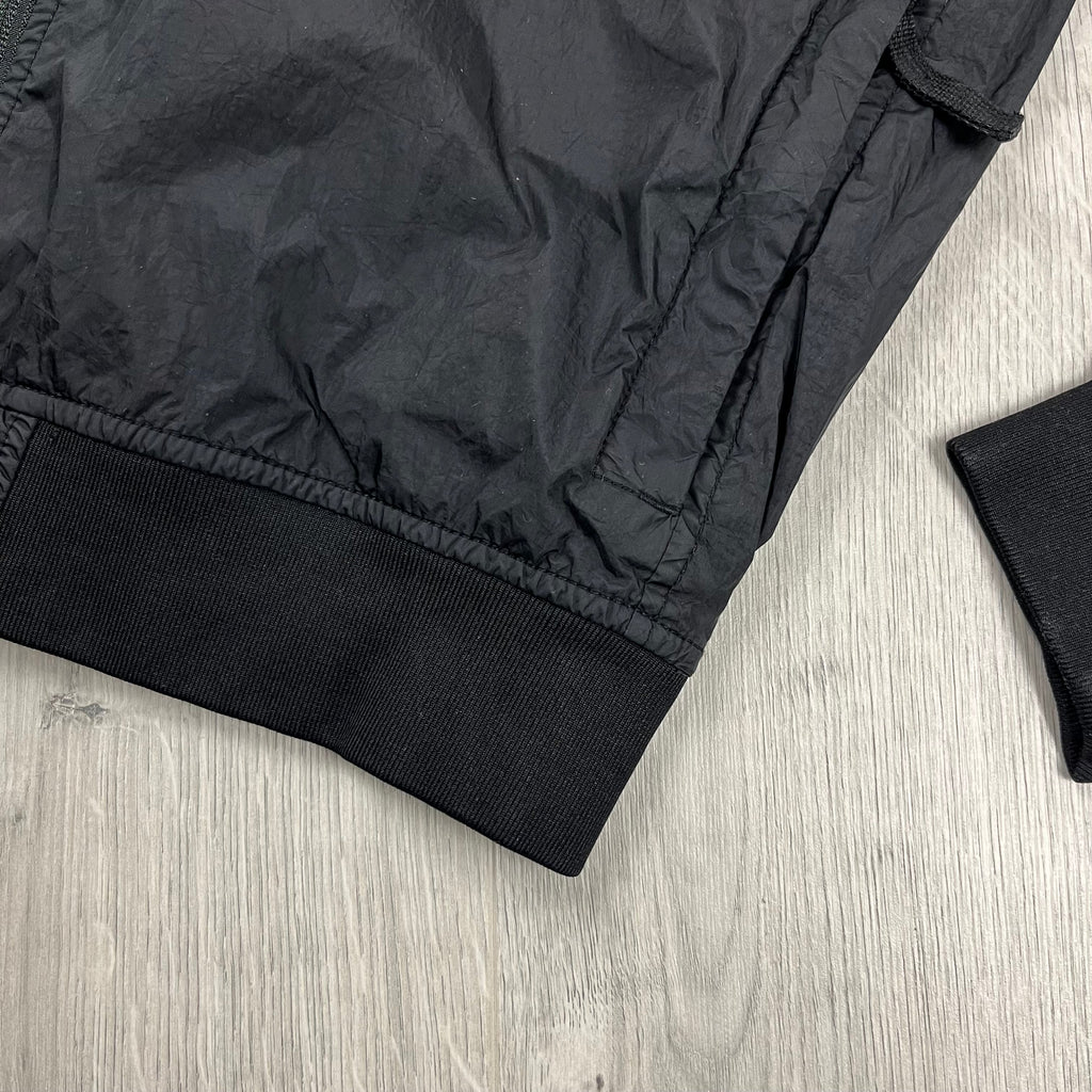 Stone Island Crinkle Reps R-NY Jacket - Black -Usfansport