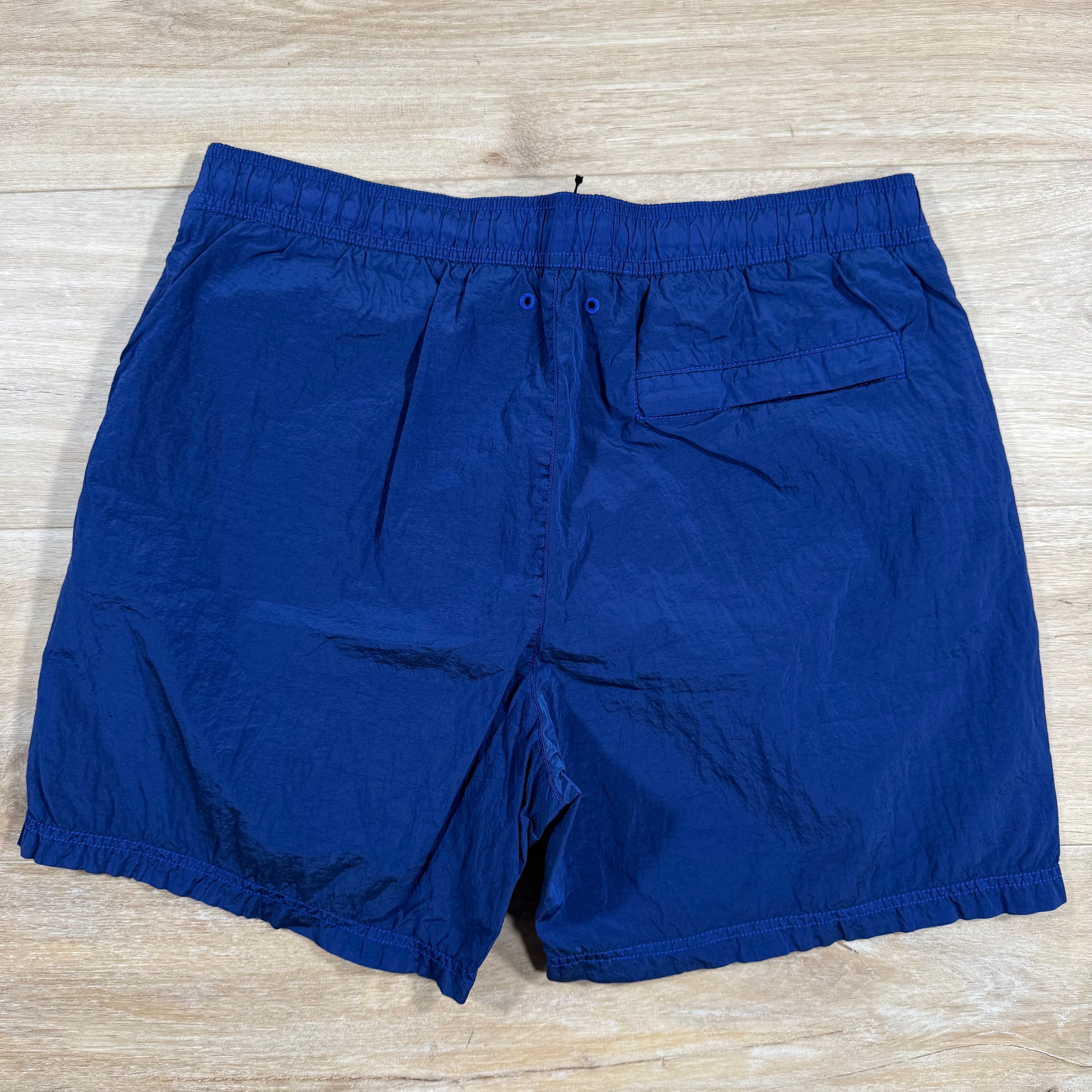 Stone Island Nylon Metal Swim Shorts in Bright Blue -Usfansport