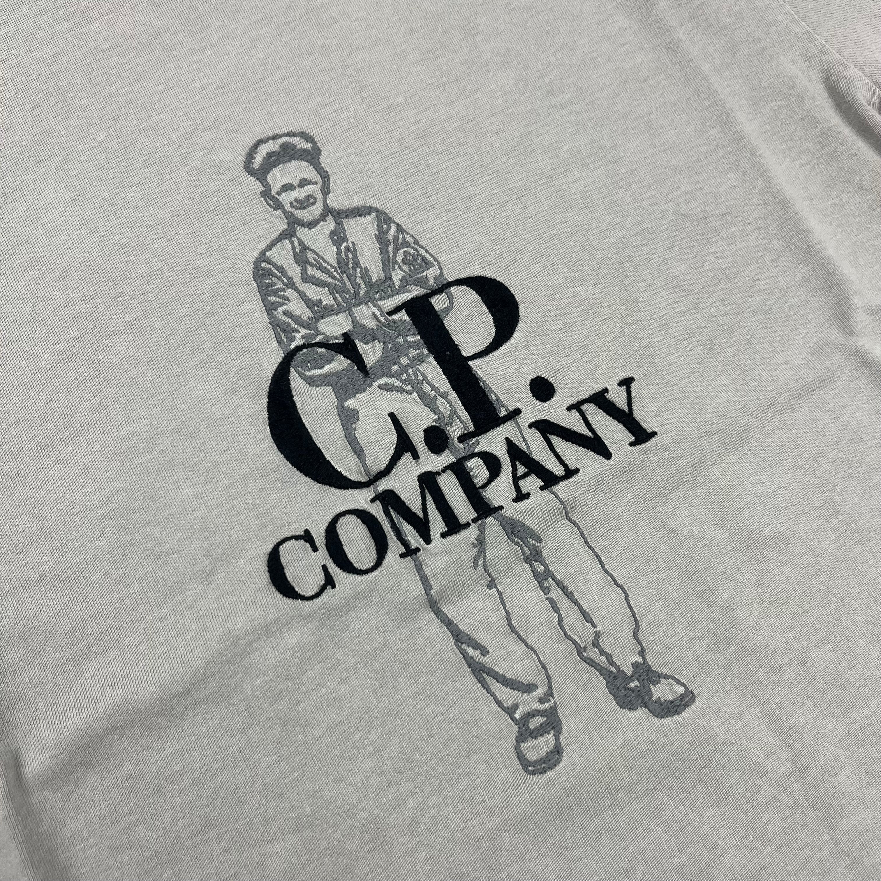 CP Company Sailor T-Shirt - Drizzle -Usfansport