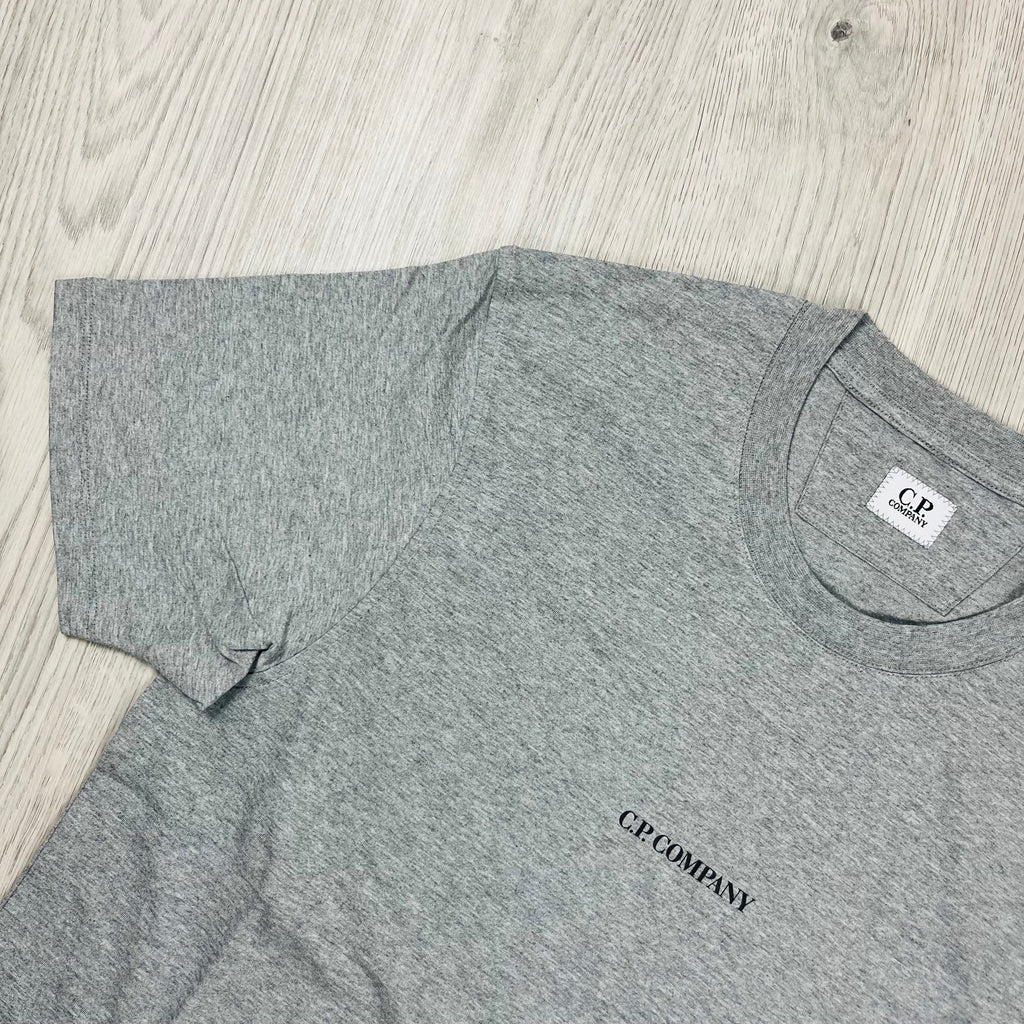CP Company Printed T-Shirt - Grey -Usfansport