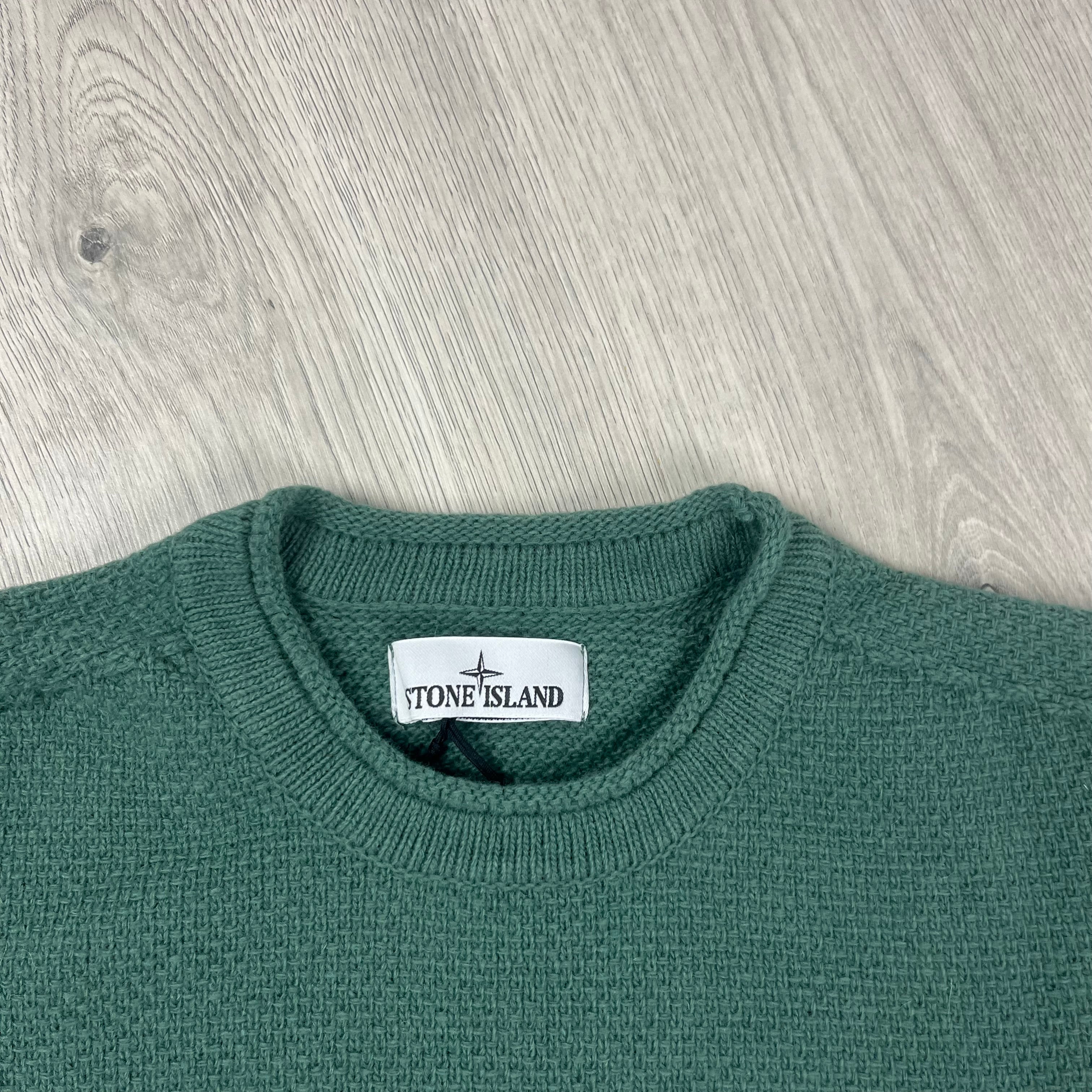 Stone Island Knit Sweatshirt - Sage -Usfansport
