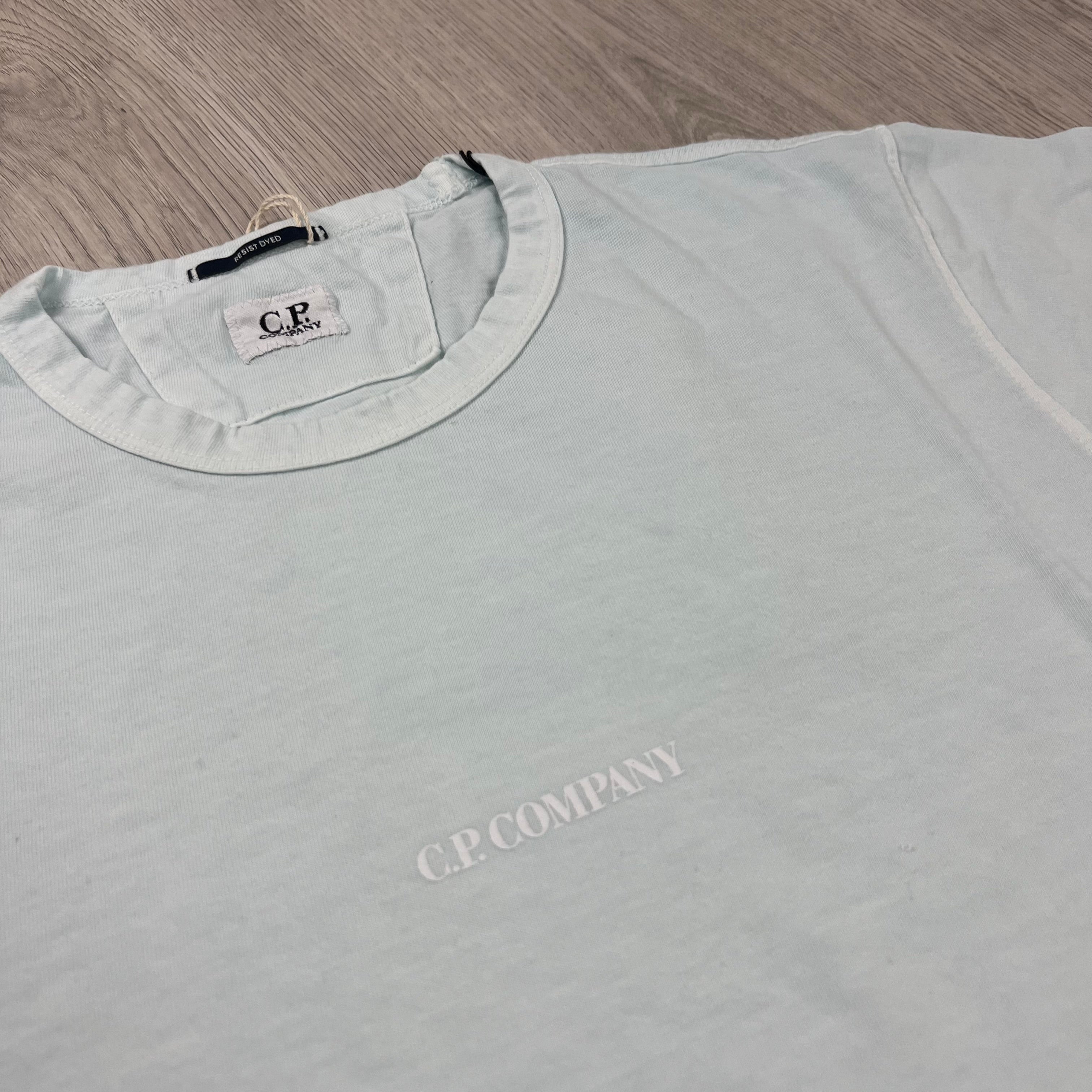 CP Company Printed T-Shirt - Blue -Usfansport