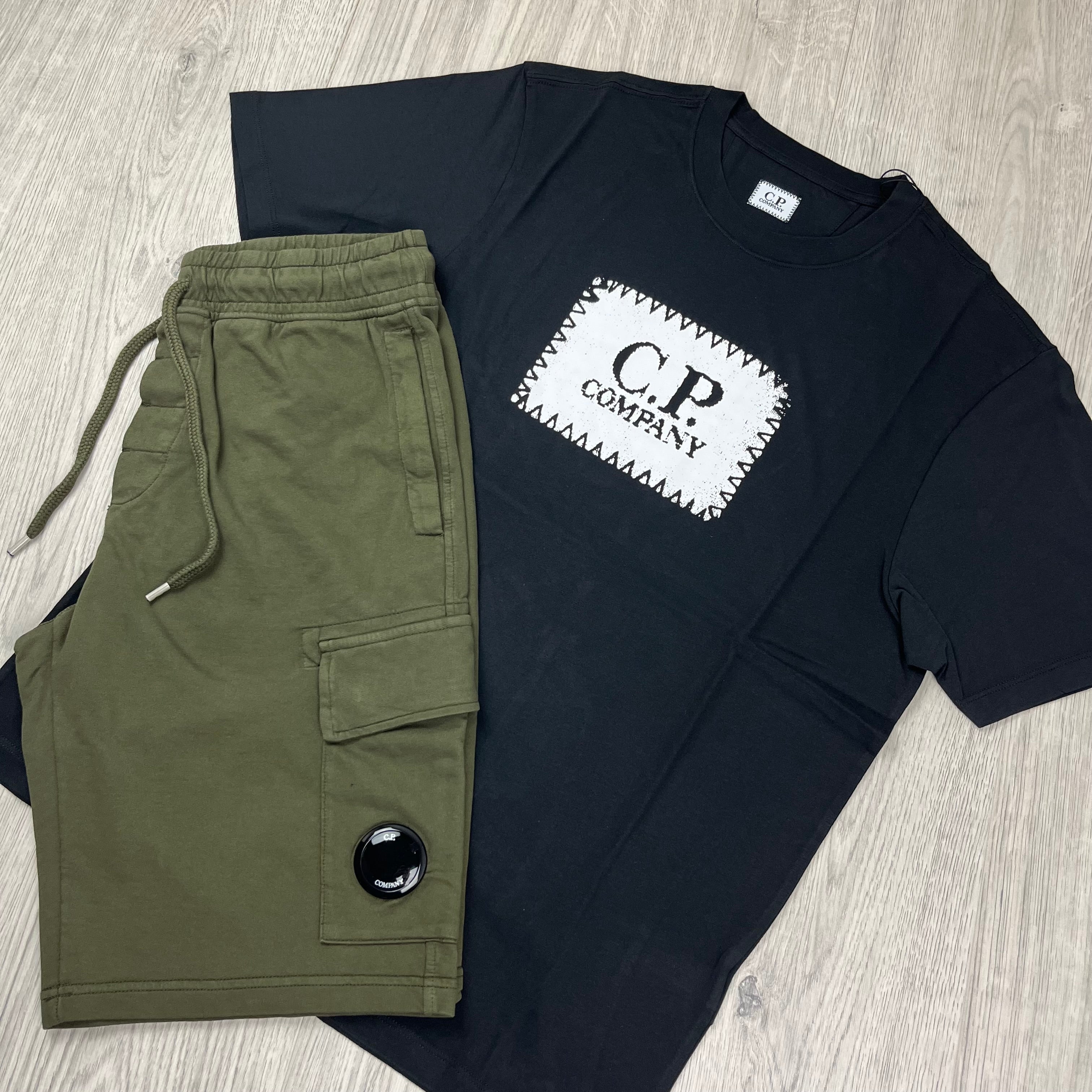 CP Company Set - Black/Green -Usfansport