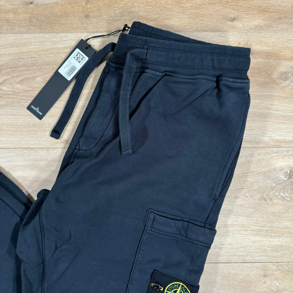 Stone Island Slim Fit Sweatpants in Navy -Usfansport