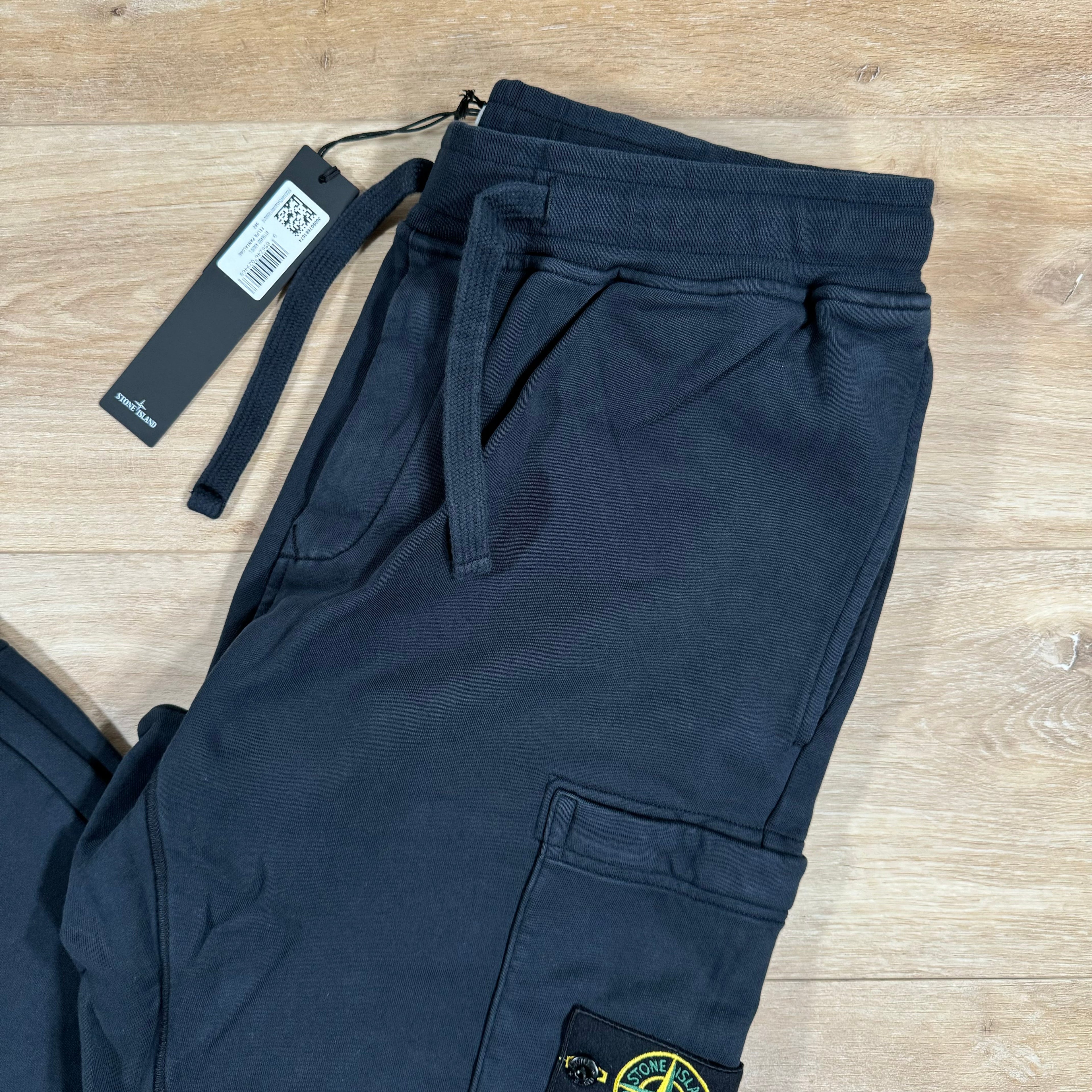 Stone Island Slim Fit Sweatpants in Navy -Usfansport