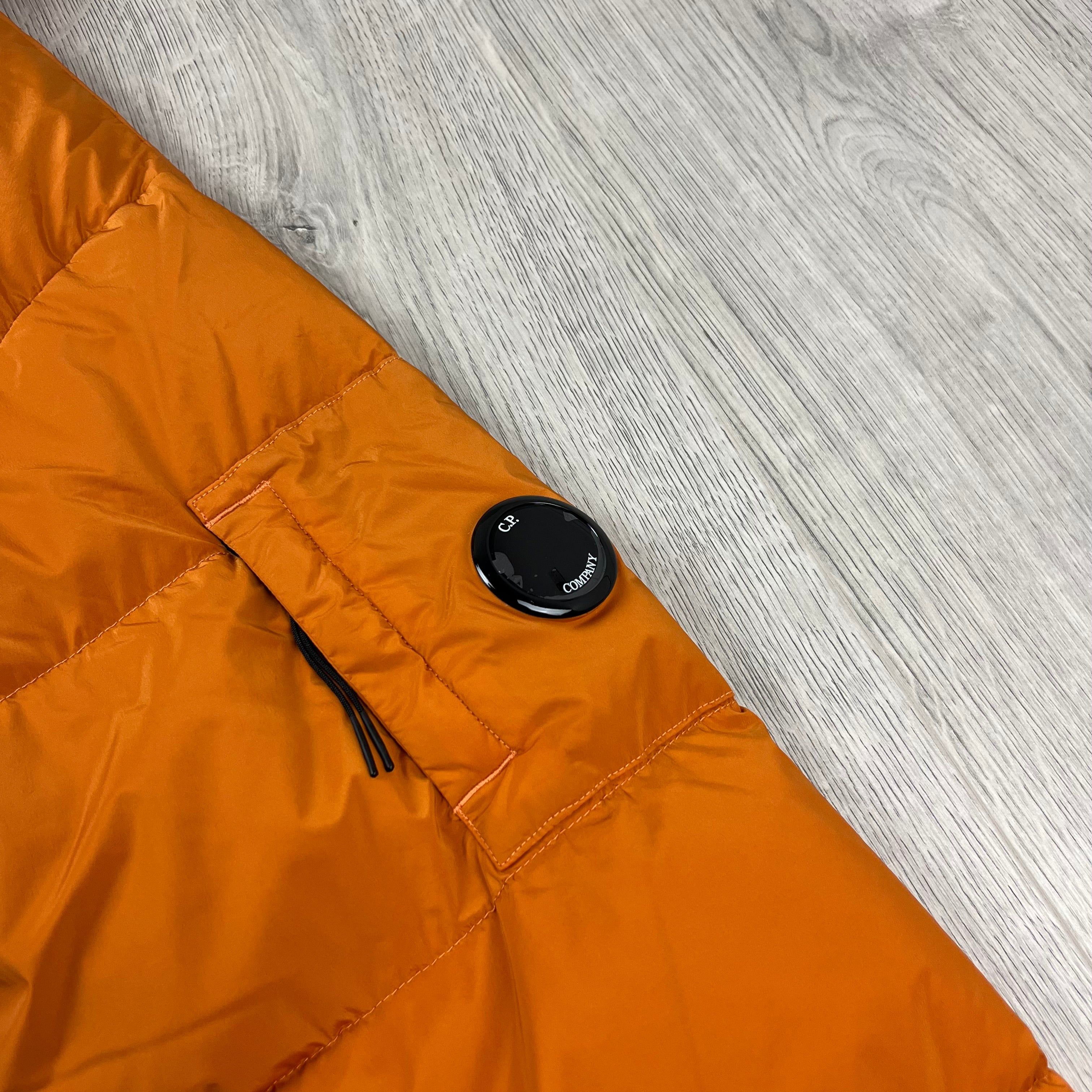 CP Company Nycra-R Down Jacket - Russet Orange -Usfansport