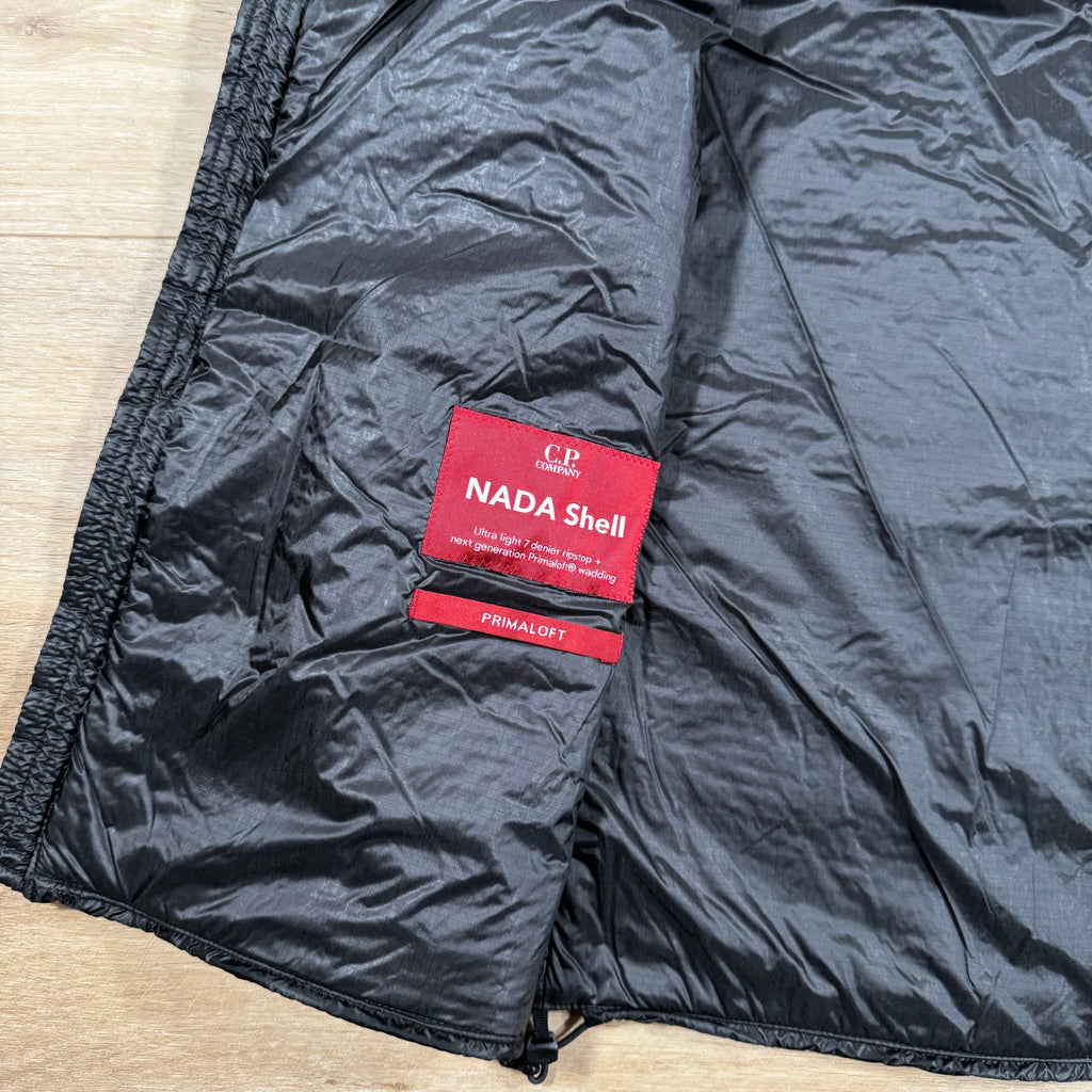CP Company Nada Shell Goggle Vest in Black -Usfansport