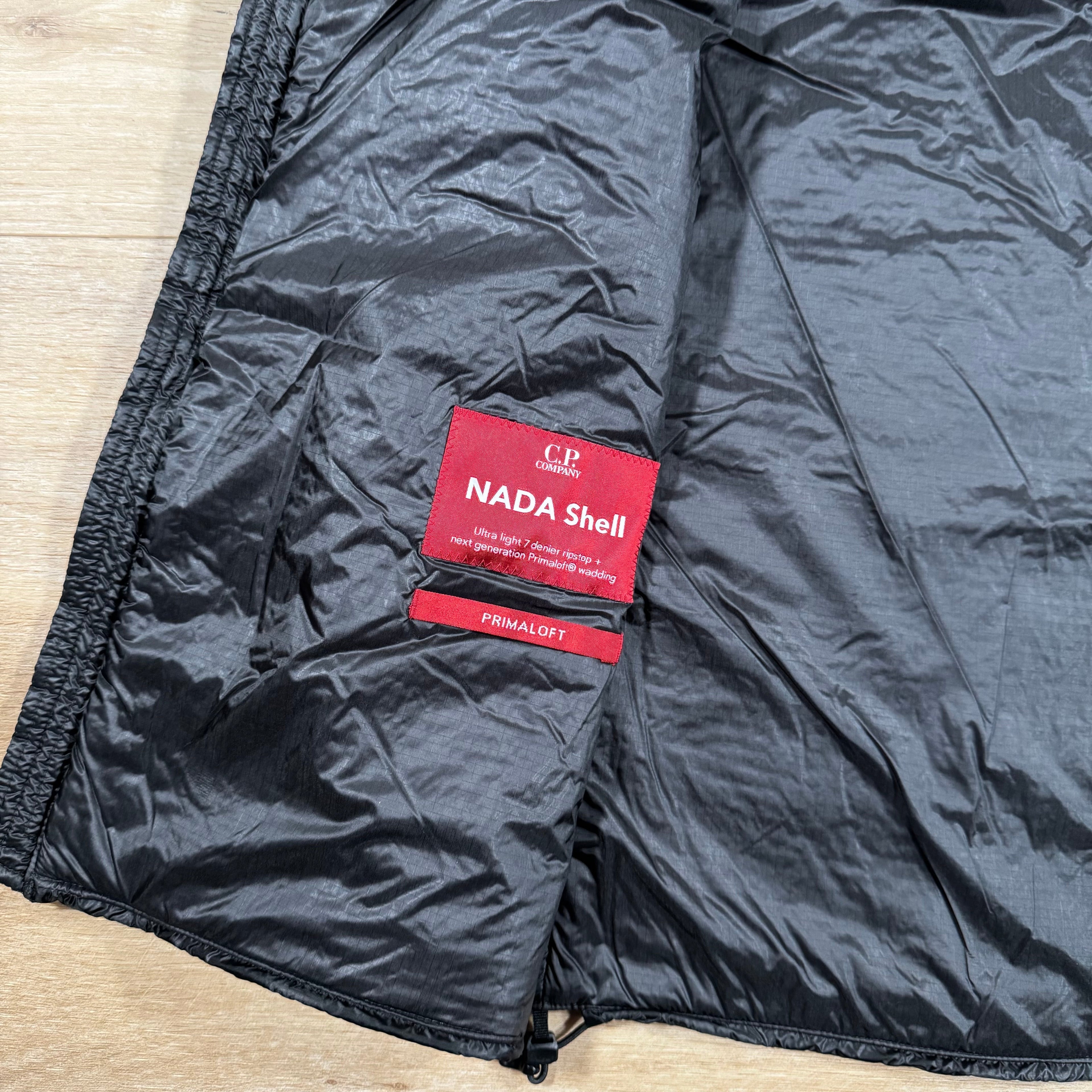 CP Company Nada Shell Goggle Vest in Black -Usfansport
