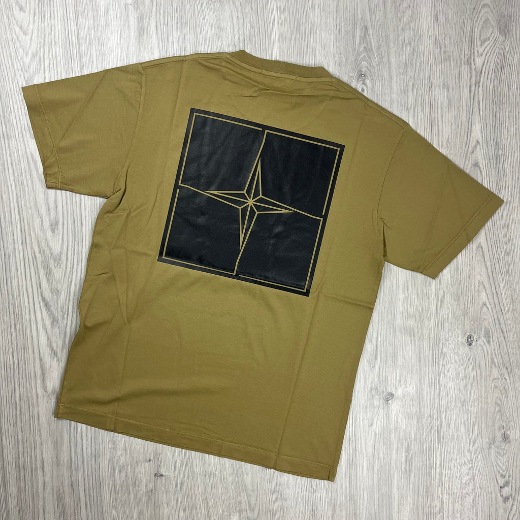 Stone Island Printed T-Shirt - Beige -Usfansport