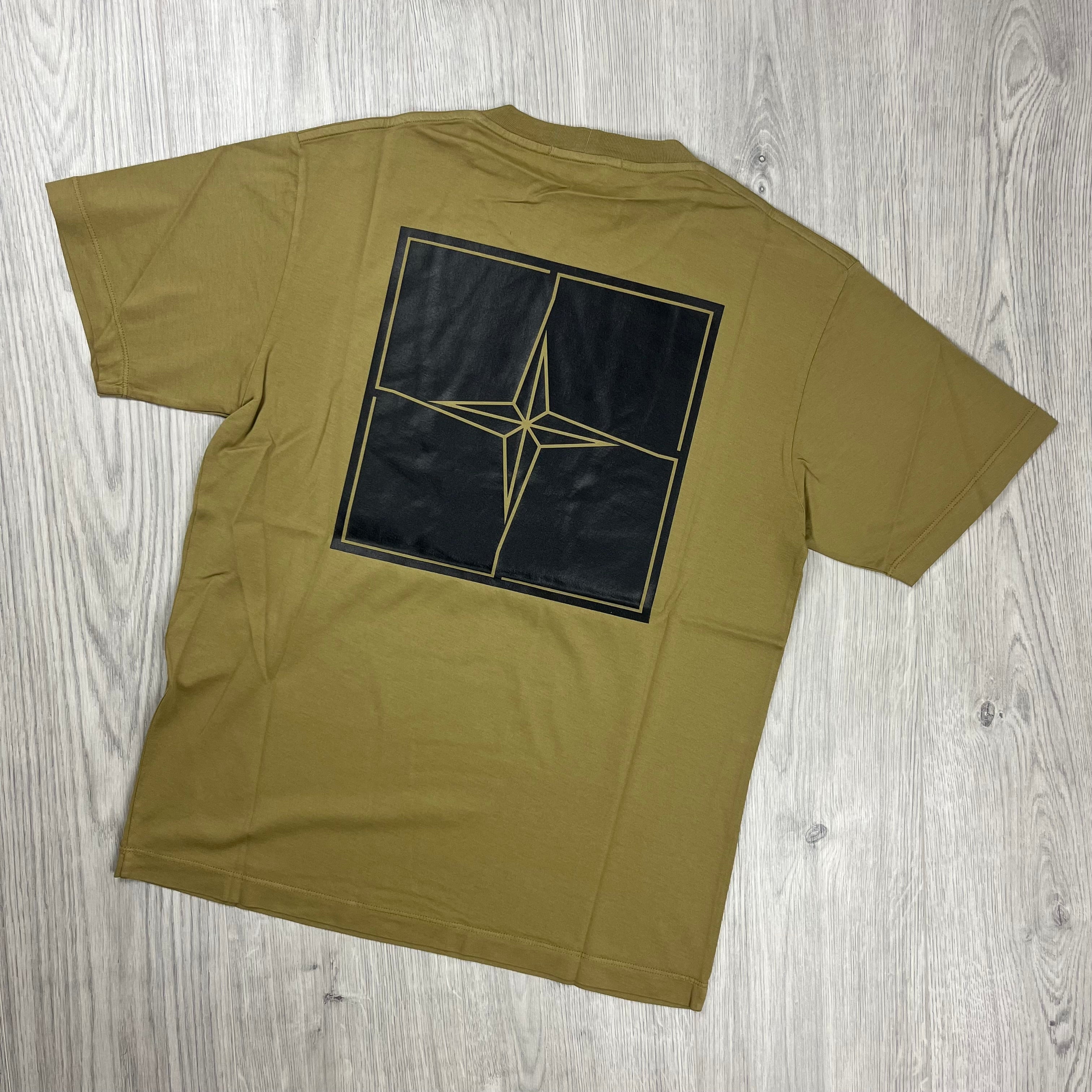 Stone Island Printed T-Shirt - Beige -Usfansport