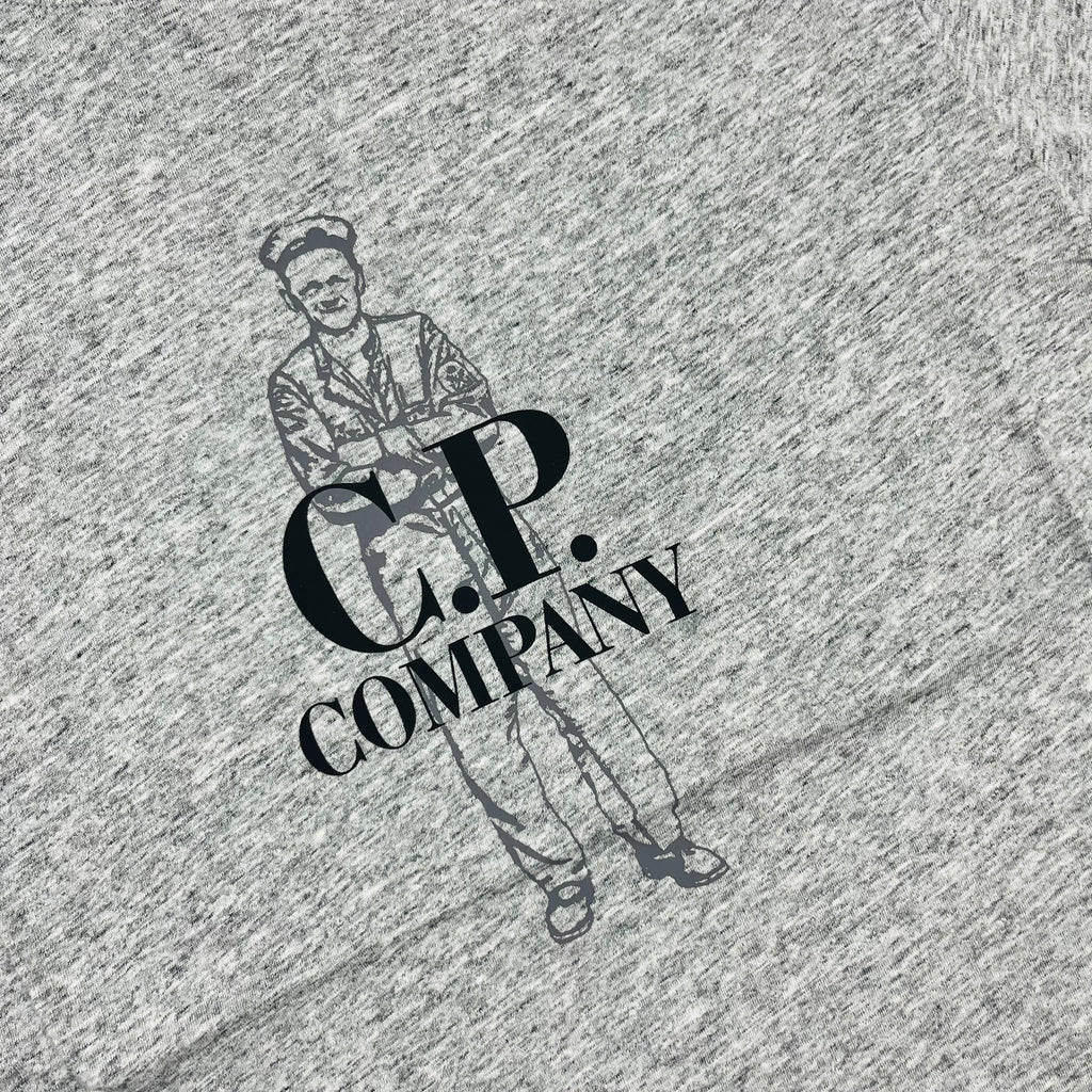 CP Company Sailor T-Shirt - Grey -Usfansport