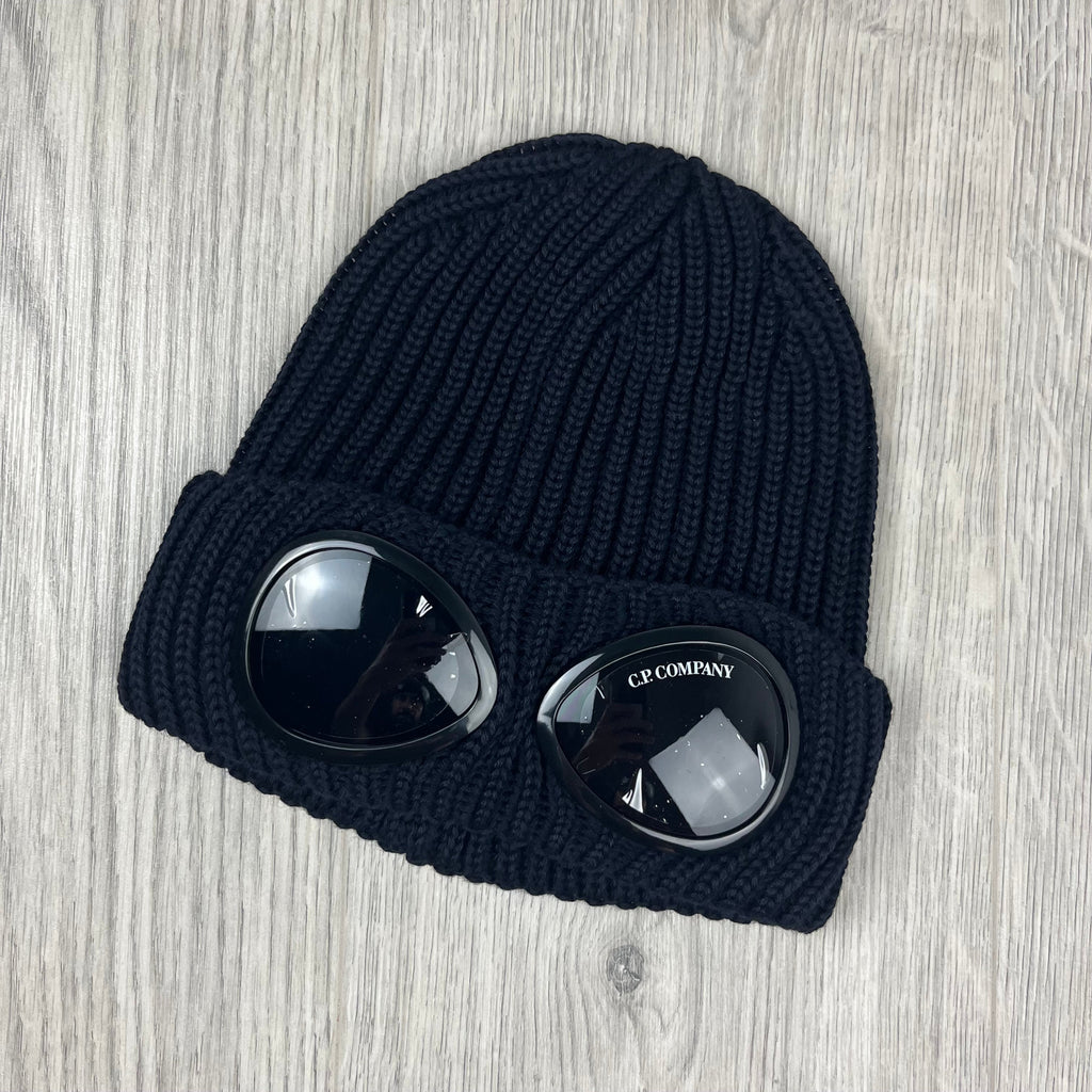CP Company Goggle Beanie - Navy -Usfansport