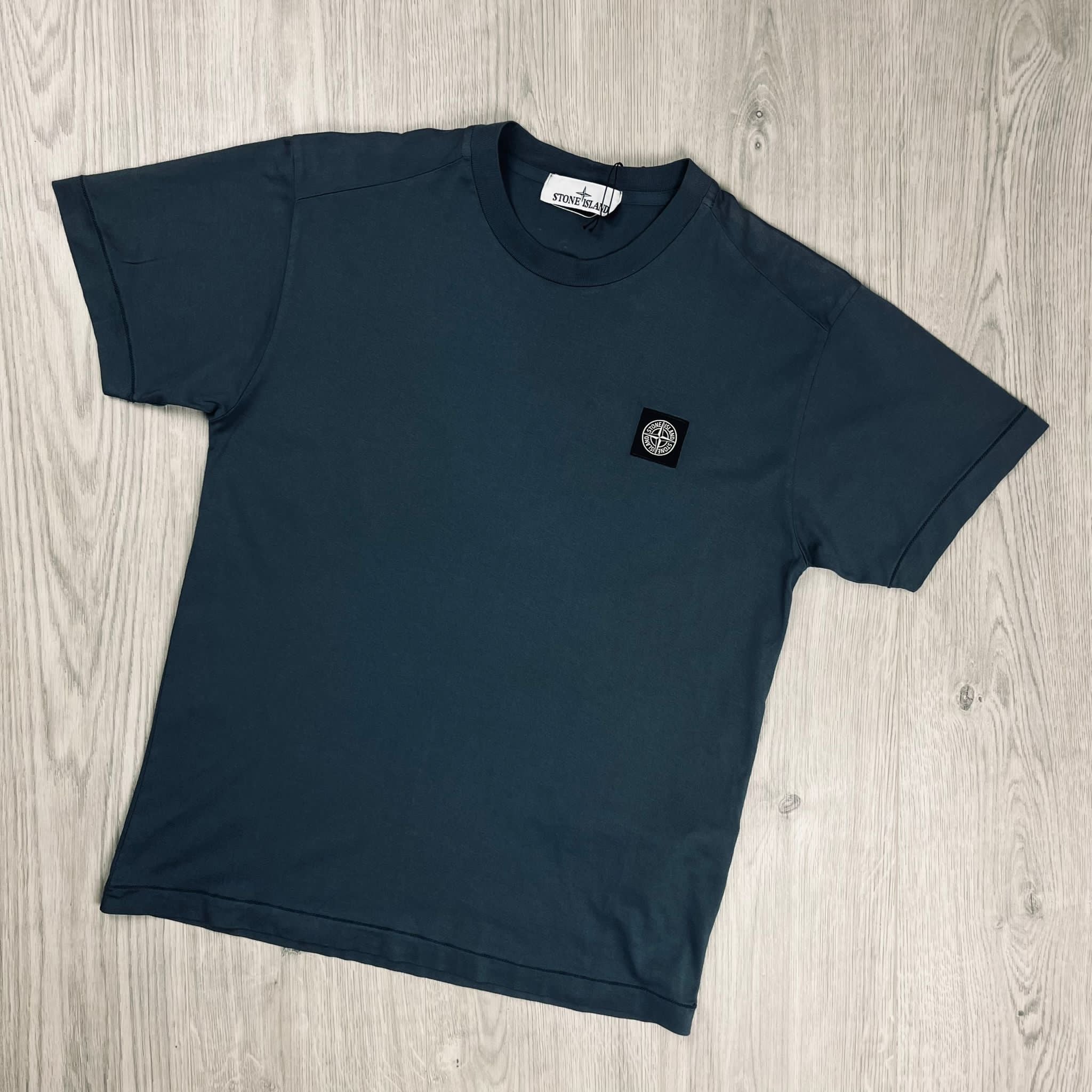 Stone Island Patch T-Shirt - Grey -Usfansport