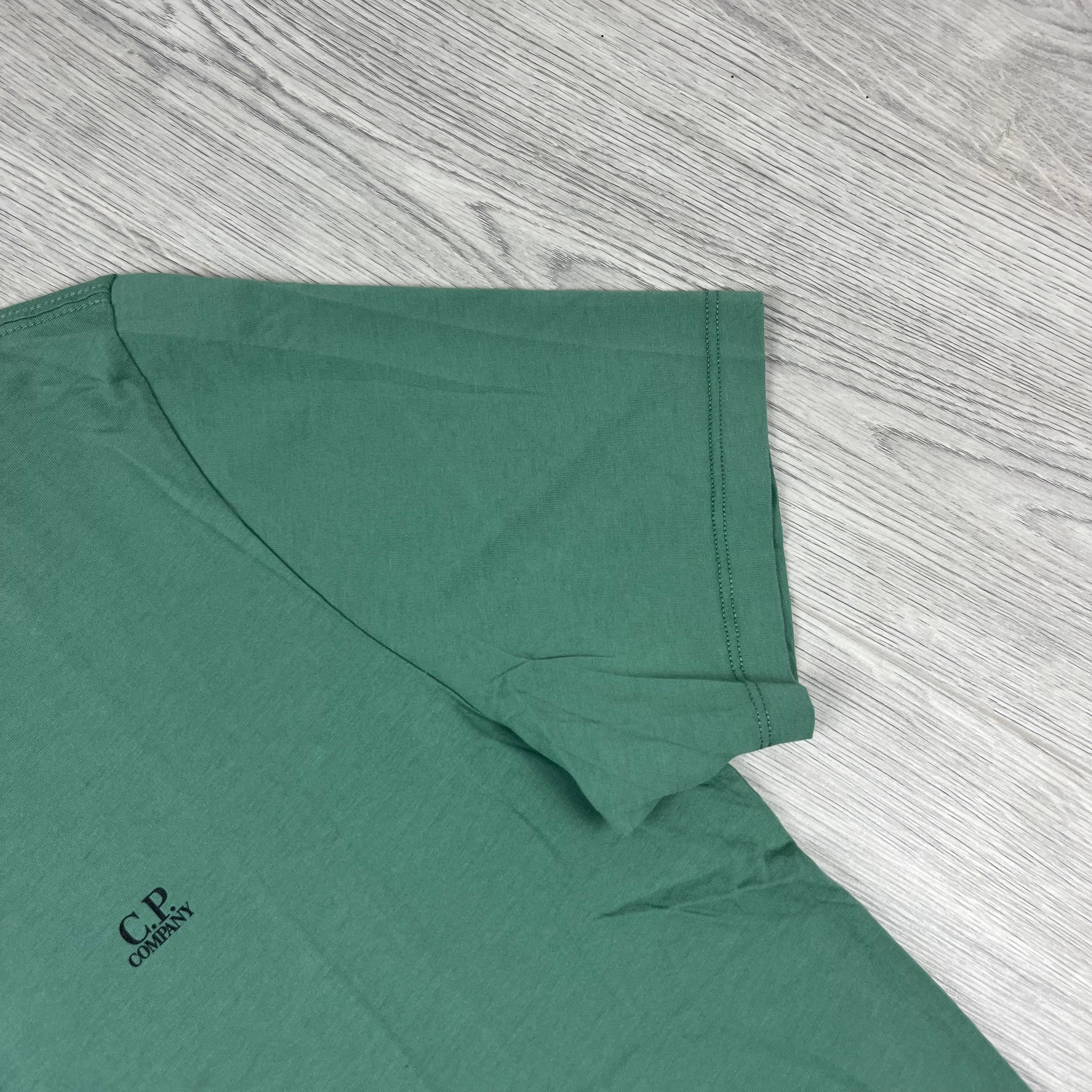 CP Company Goggle T-Shirt- Green Bay -Usfansport