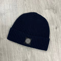 Stone Island Beanie - Navy -Usfansport