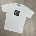 Stone Island Printed T-Shirt - White -Usfansport