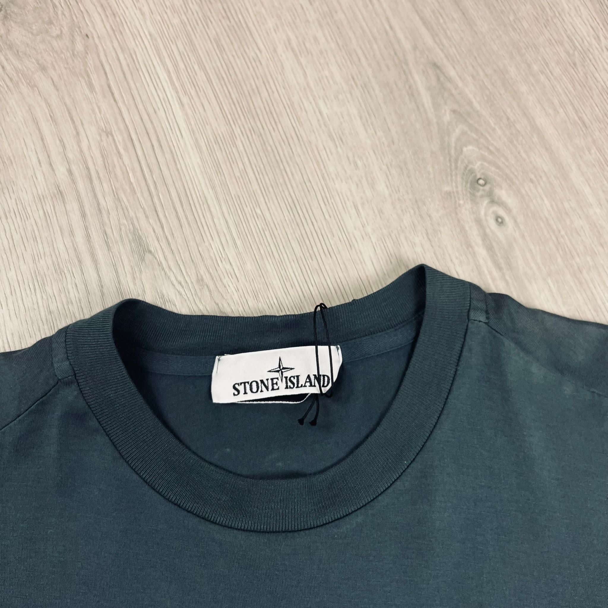 Stone Island Patch T-Shirt - Grey -Usfansport