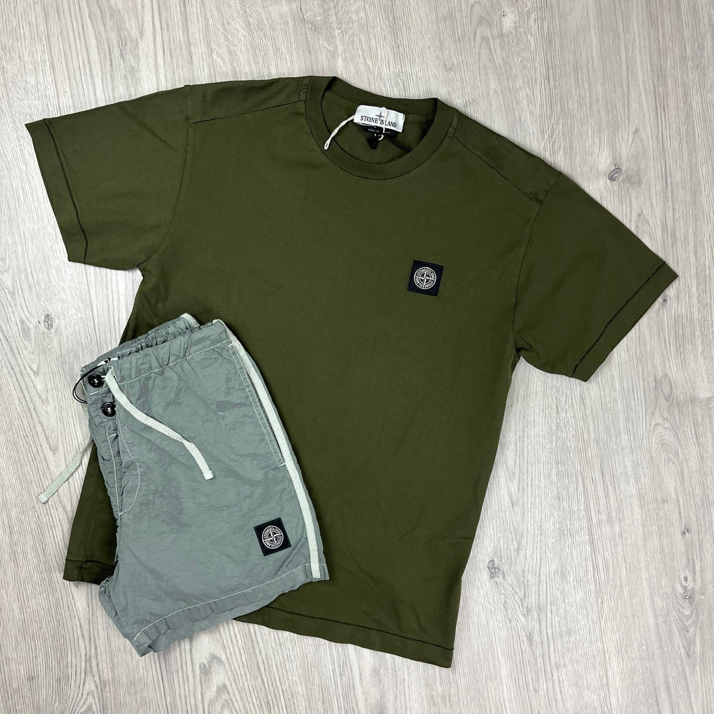 Stone Island Holiday Set - Olive/Sage -Usfansport