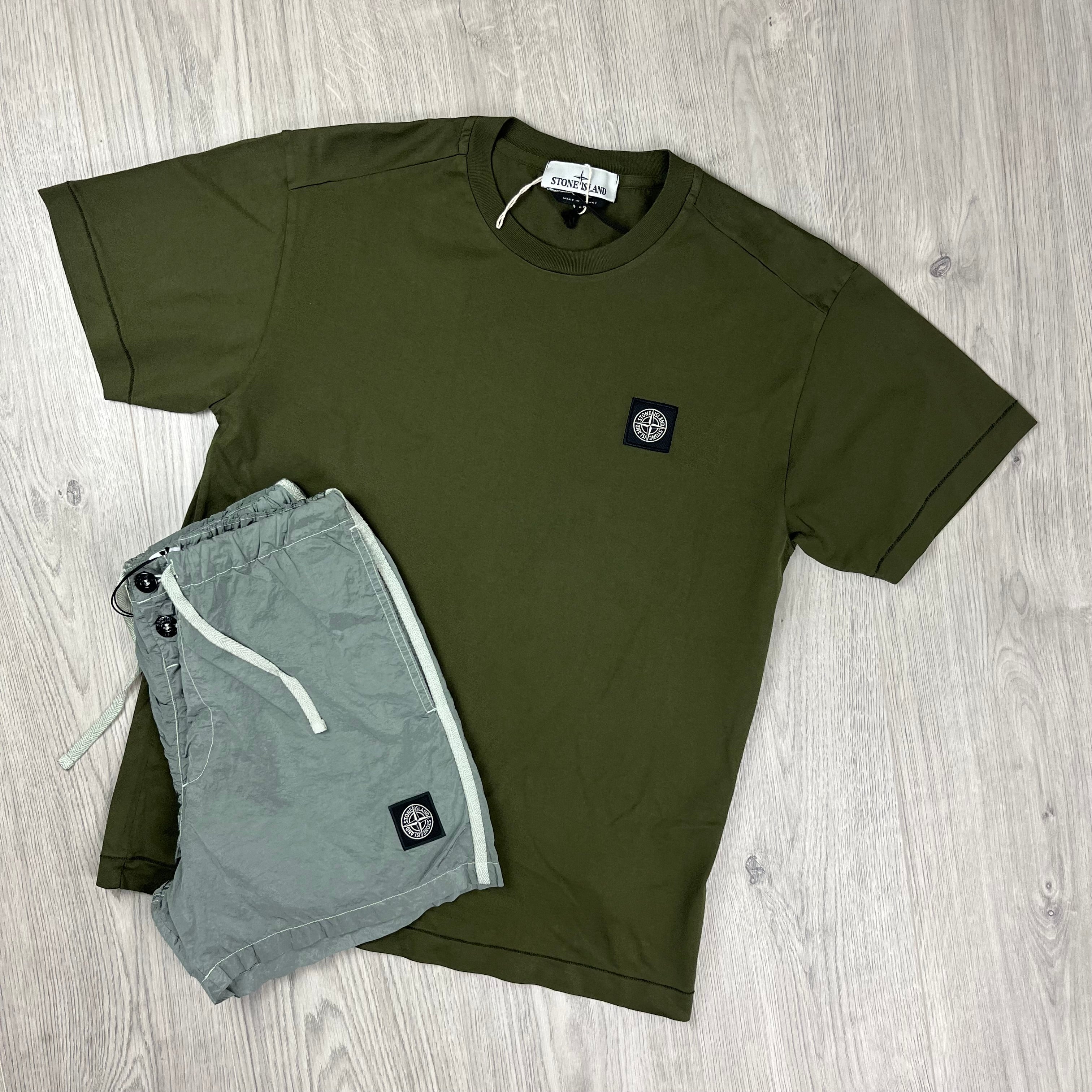 Stone Island Holiday Set - Olive/Sage -Usfansport