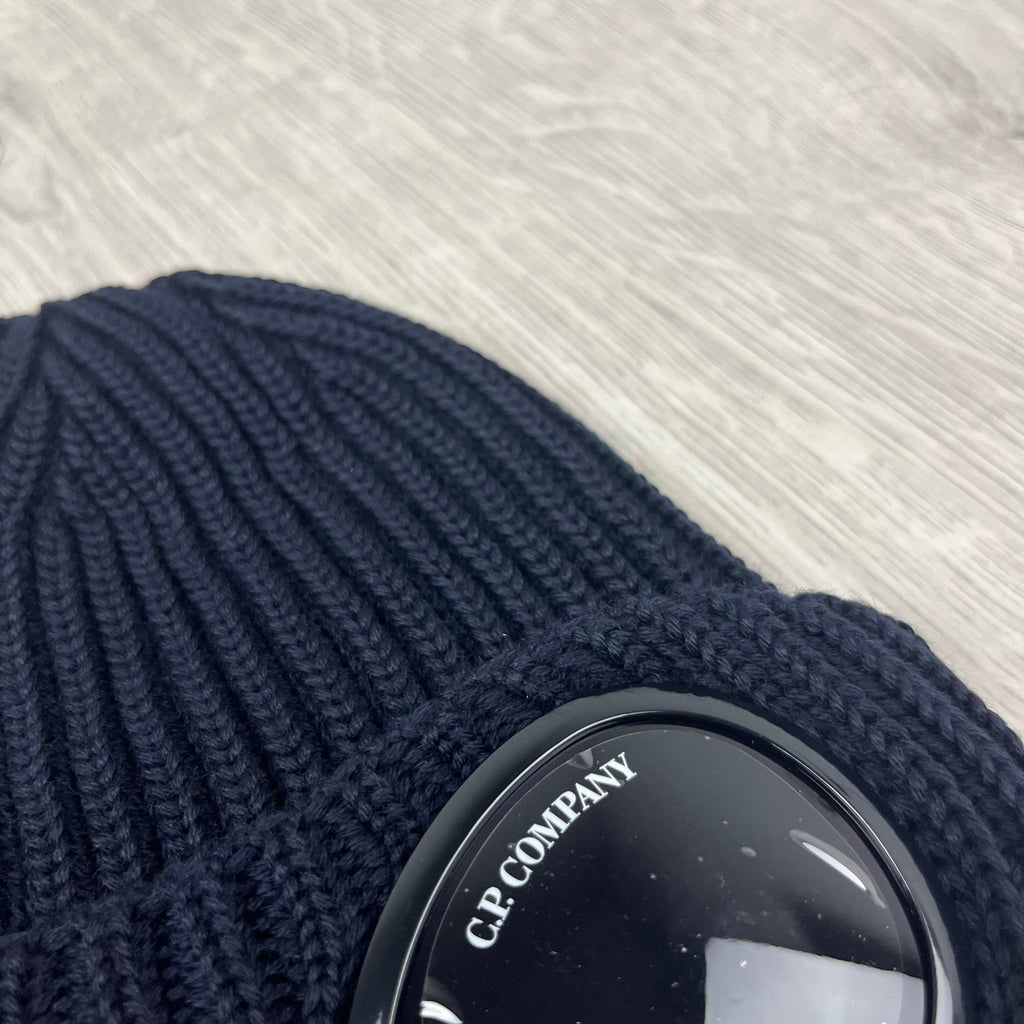 CP Company Goggle Beanie - Navy -Usfansport