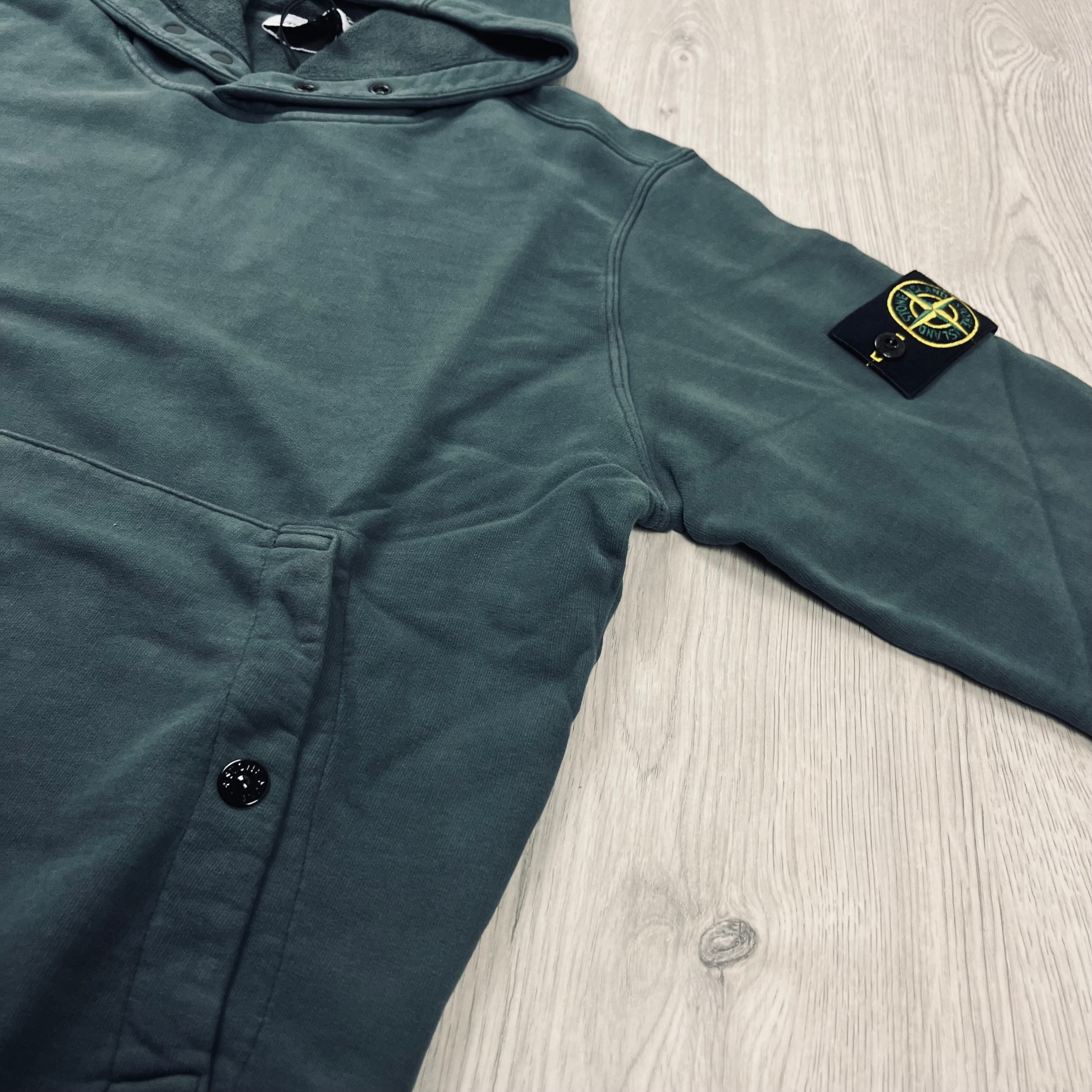 Stone Island Dyed Hoodie - Grey -Usfansport
