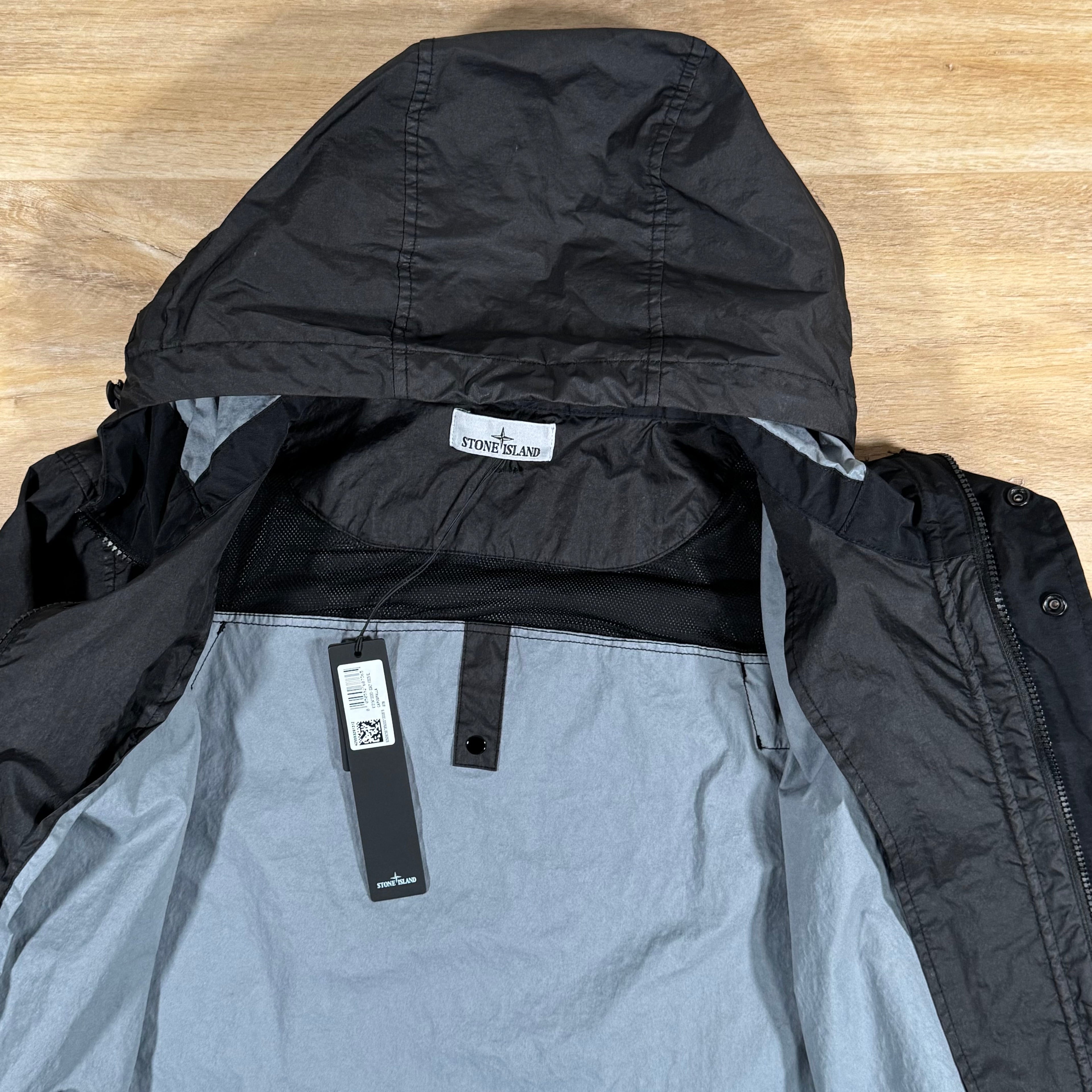 Stone Island Membrana 3L TC Jacket in Black -Usfansport
