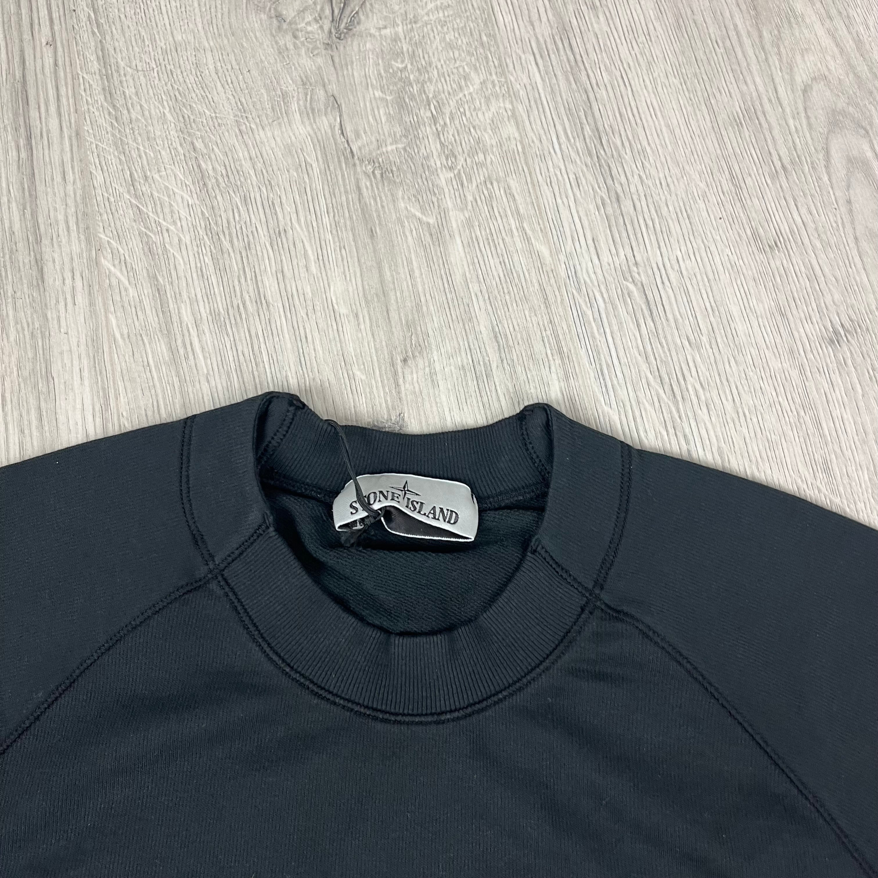 Stone Island Light Sweatshirt - Black -Usfansport