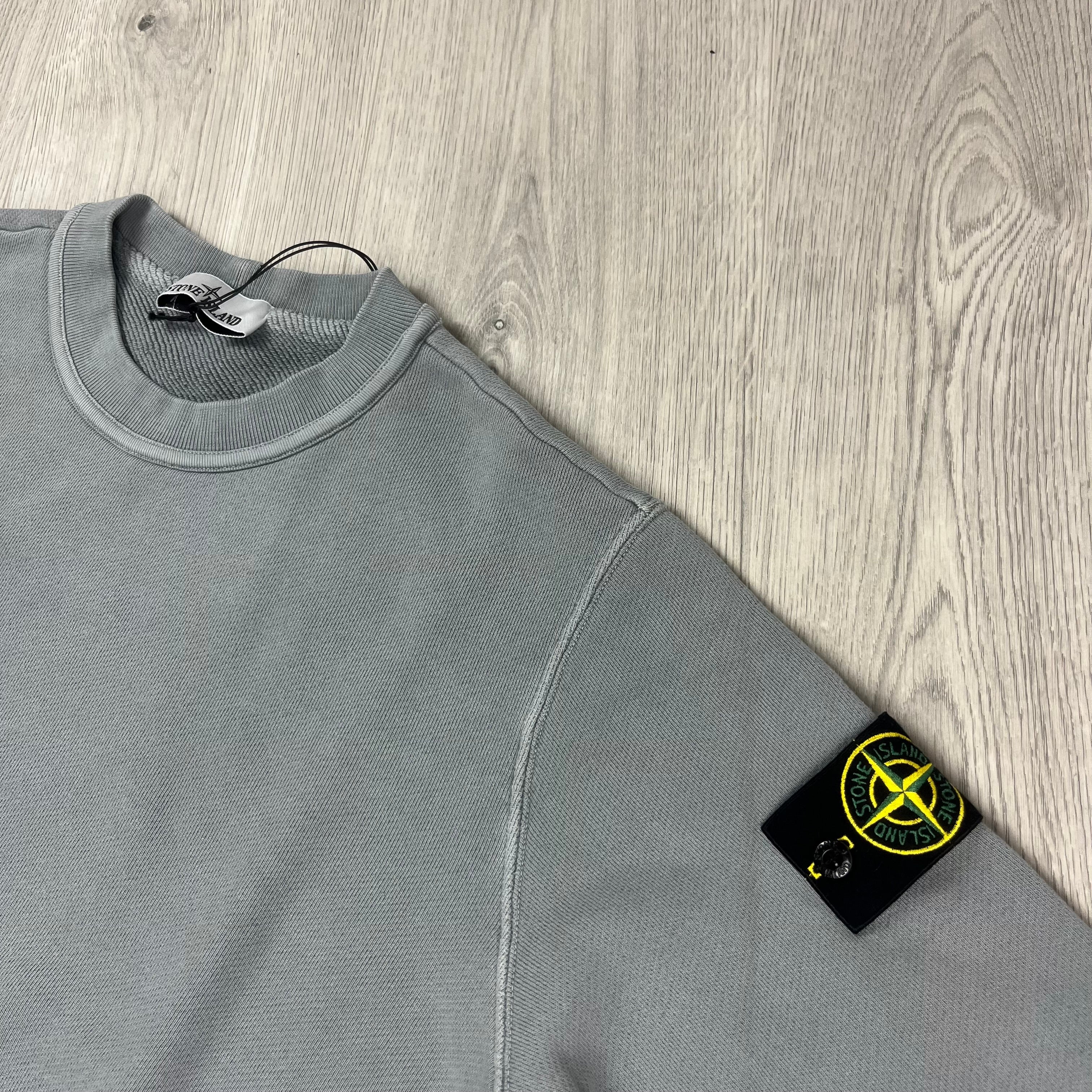 Stone Island Dyed Sweatshirt - Grey -Usfansport