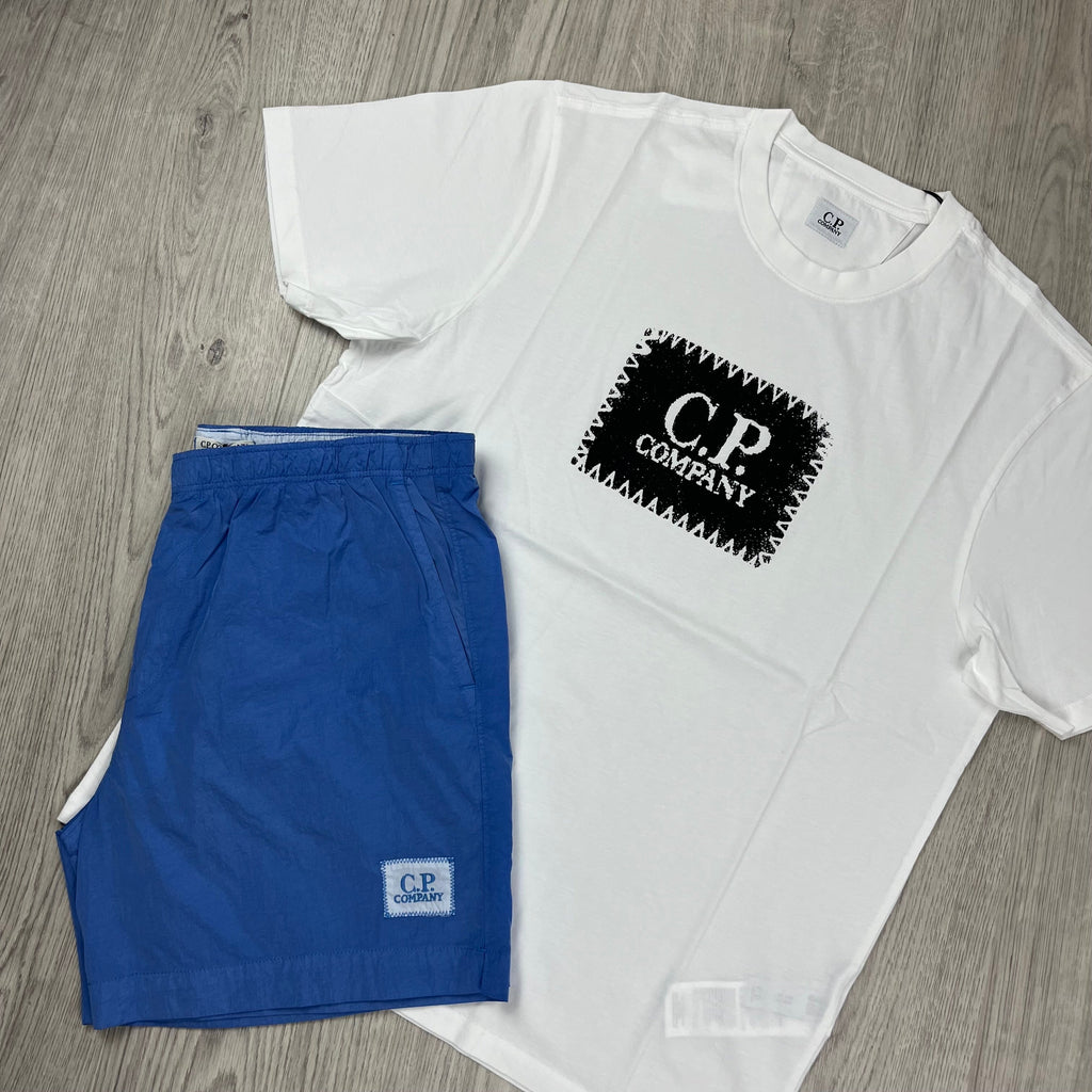 CP Company Holiday Set - White/Pacific Coast -Usfansport