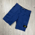 Stone Island Cargo Shorts - Blue -Usfansport