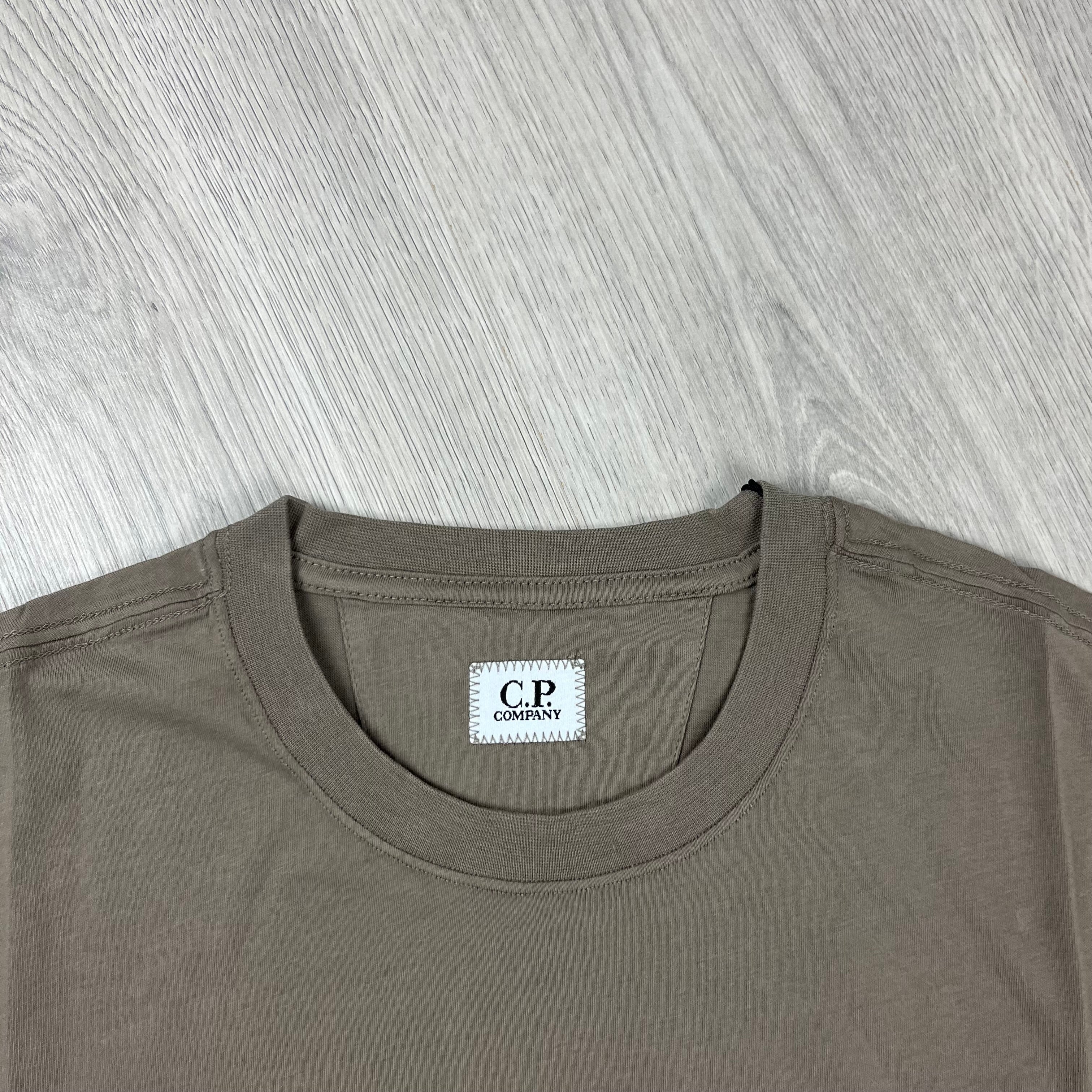 CP Company Sailor T-Shirt - Walnut -Usfansport