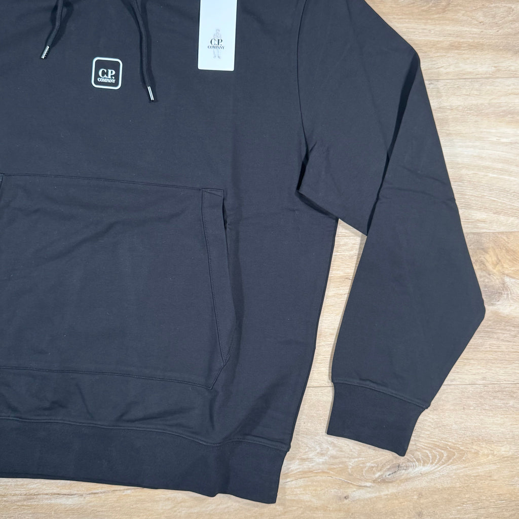 CP Company Metropolis Graphic Hoodie in Black -Usfansport