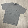 Stone Island Patch T-Shirt - Grey -Usfansport